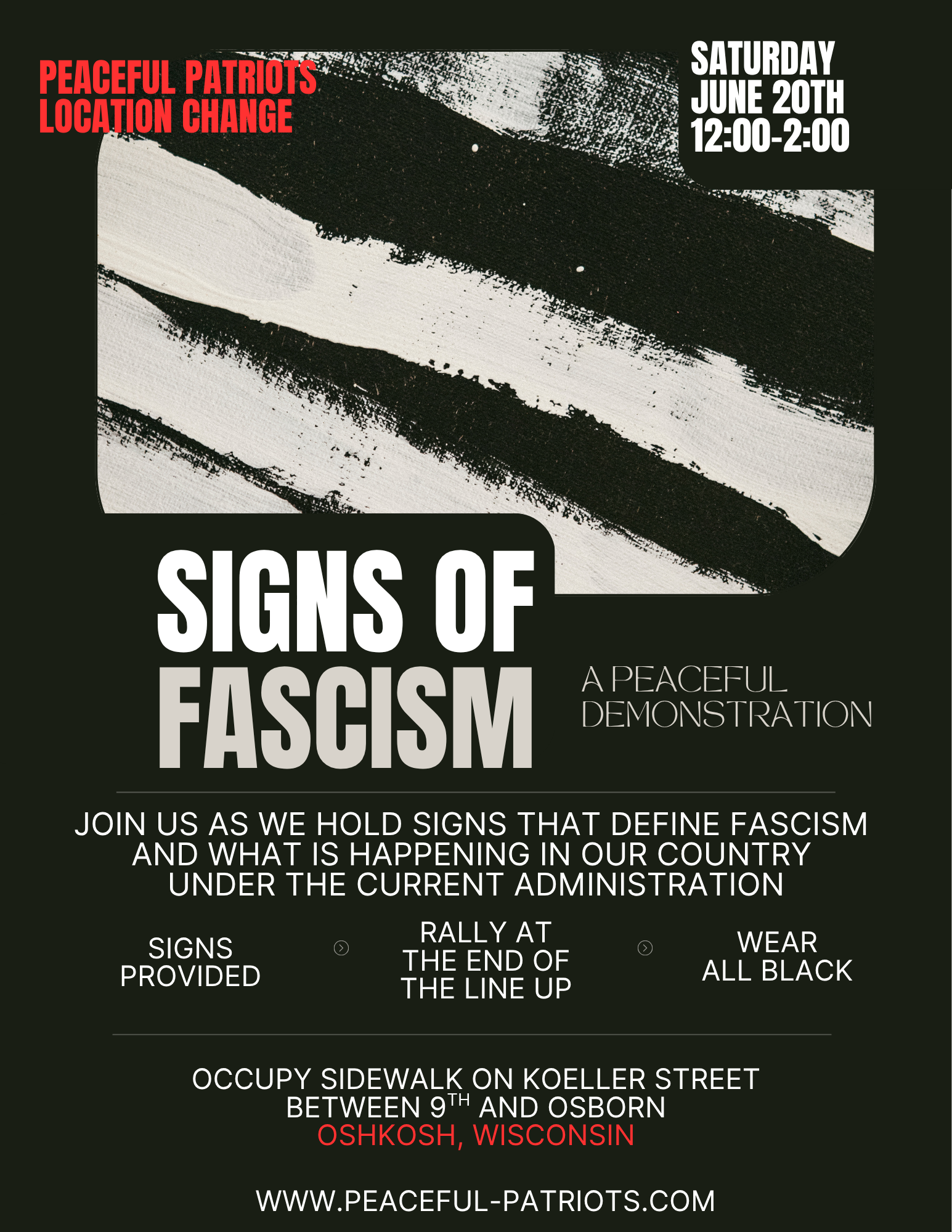 Signs of Fascism Event