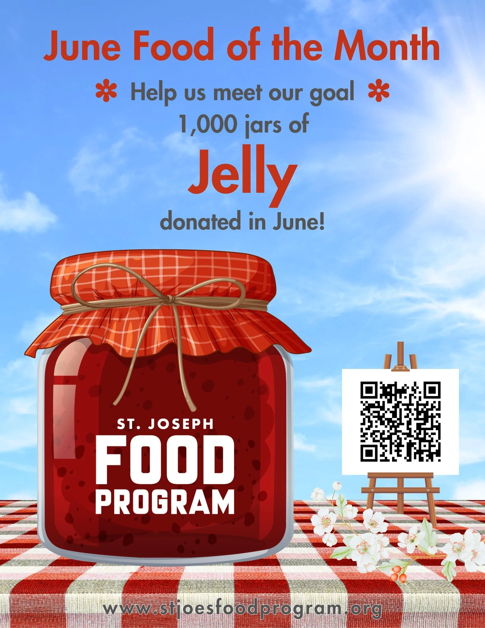 First Day of St. Joe's Food Collection
