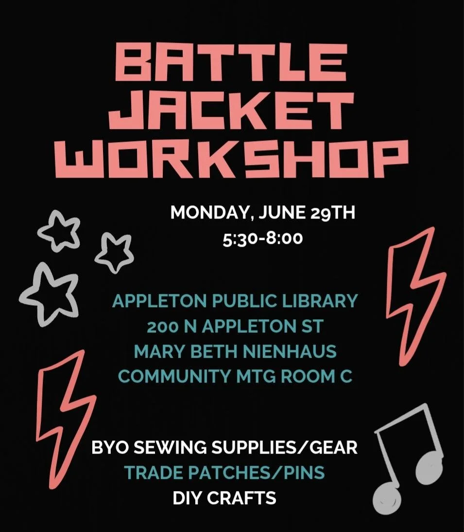 Battle Jacket Workshop - Appleton