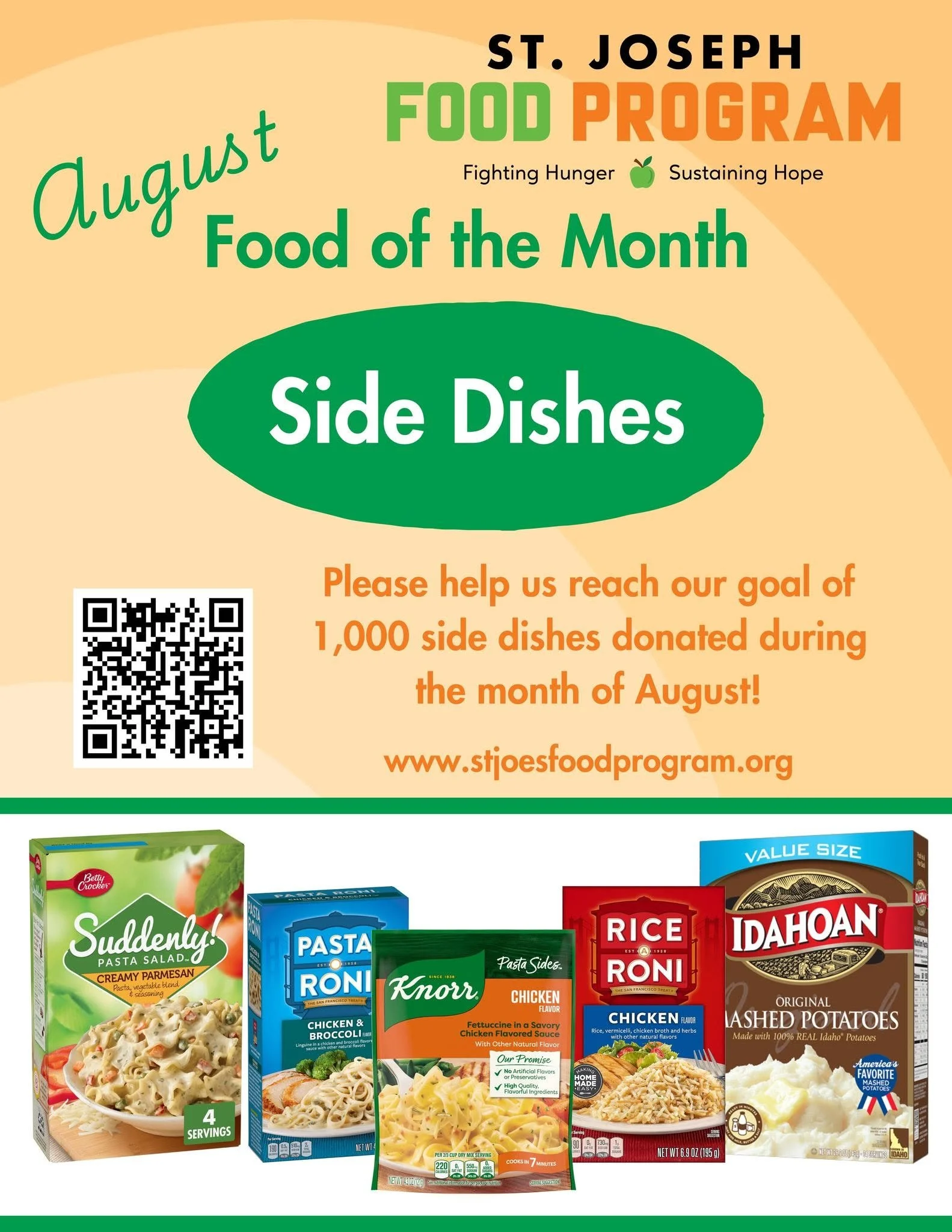 Last Day of St. Joe's Food Collection