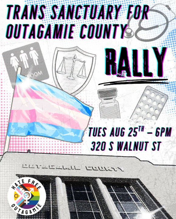Trans Sanctuary for Outagamie County Rally