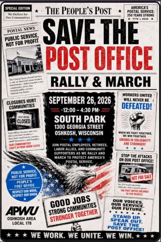 Save the Post Office Event