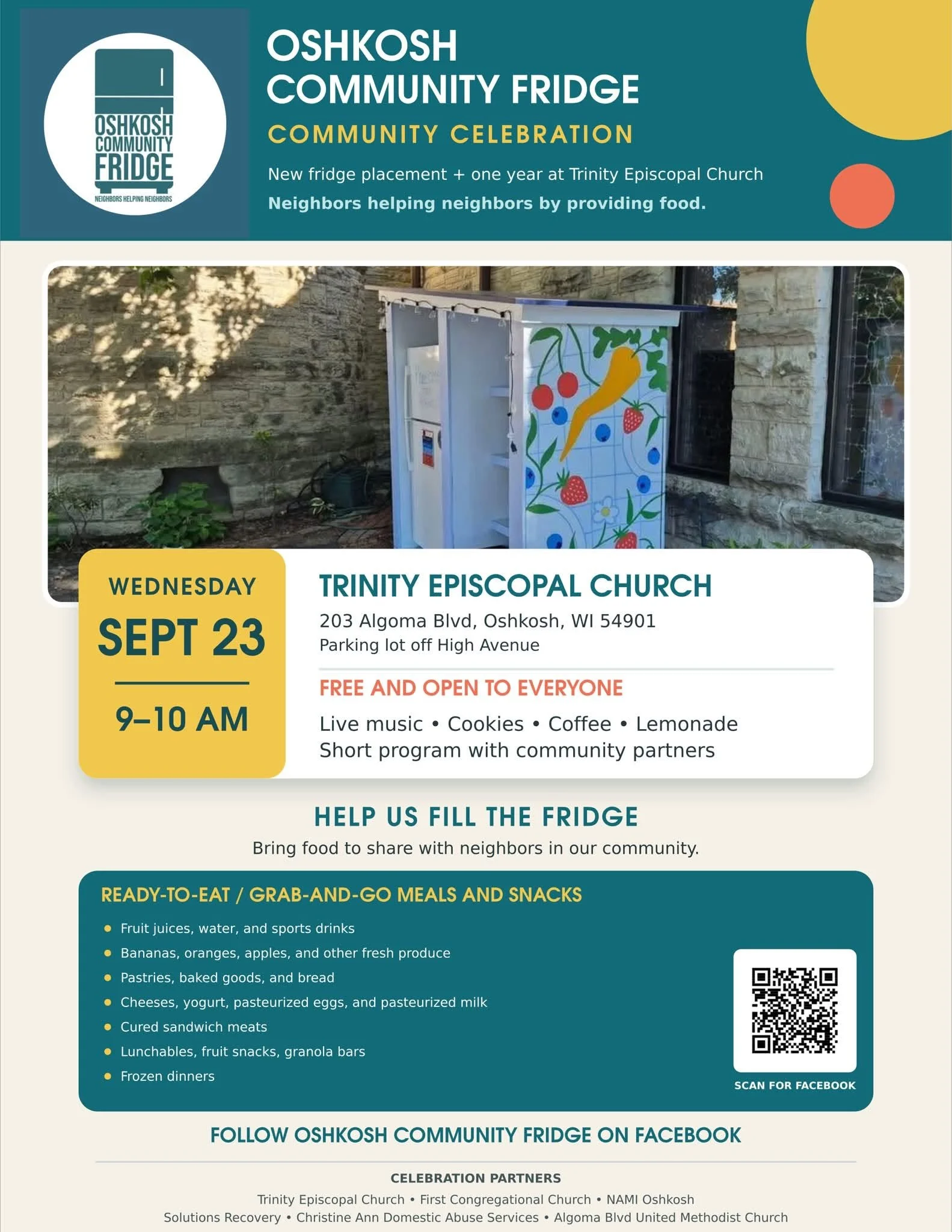 Oshkosh Community Fridge Event