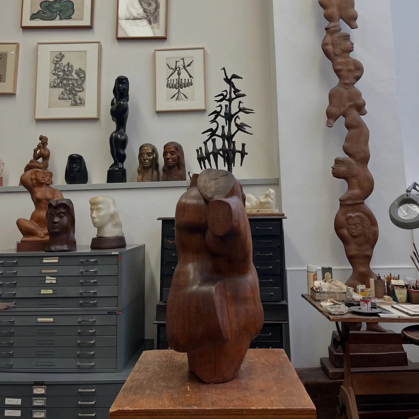 Sometimes practice is shaped not only through making, but through attention and observation. I&rsquo;m always interested and inspired in how artists structure their lives around their work and how those choices hold up over time.