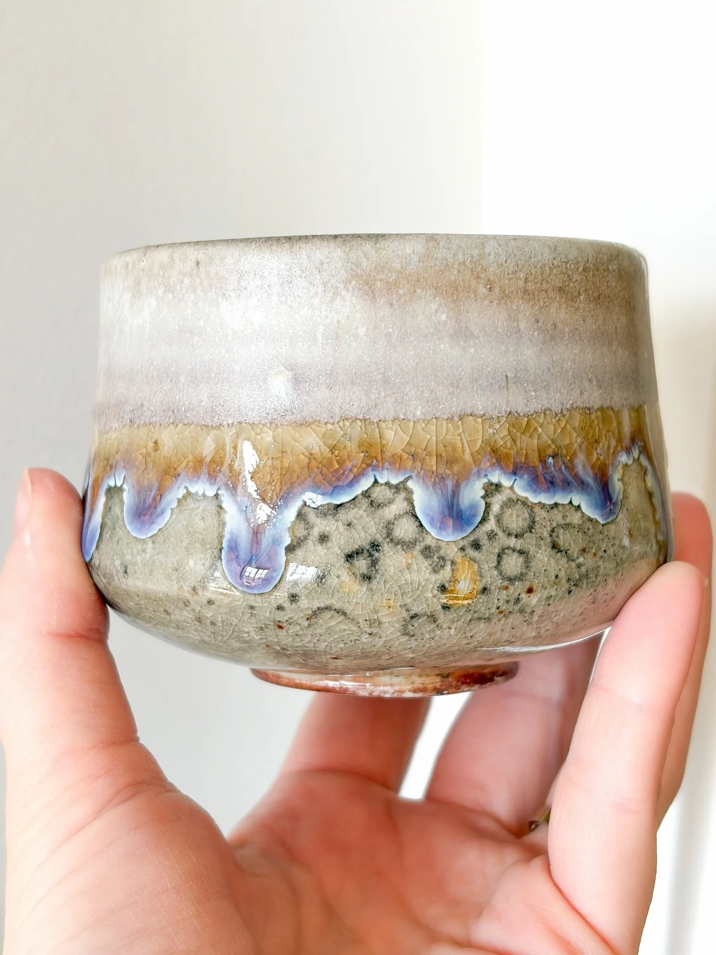 A new favourite. Leaning into adding some lighter, softer colours to my palette. I&rsquo;m really happy with these.
A few were dropped off at @shop_artgallburl and a few will be available at the @waterloopotters spring sale this weekend.