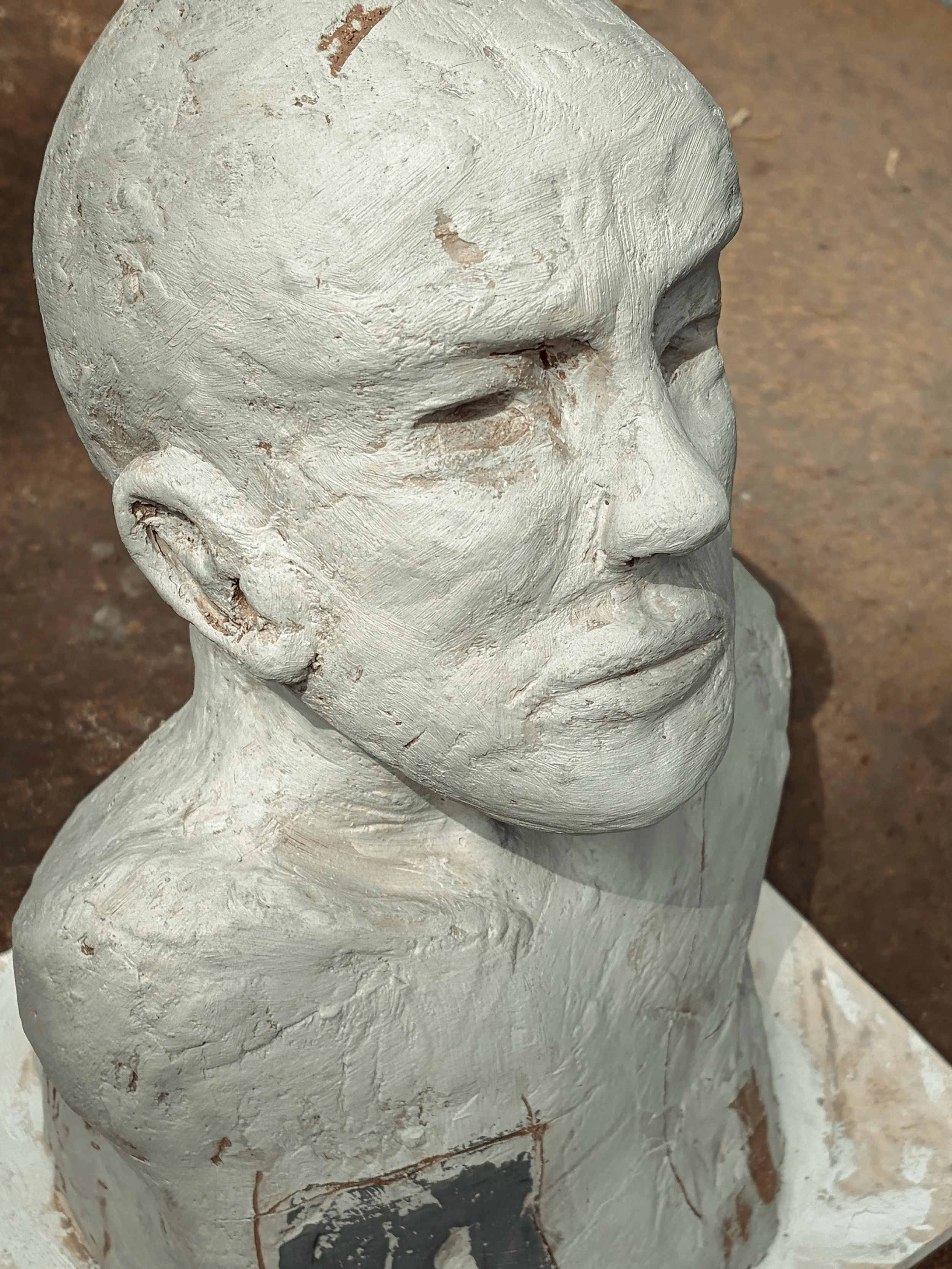 Who is this guy? I have my own ideas, but they keep changing. Maybe he&rsquo;s carrying grief. Maybe joy. Maybe just groceries.

For now, I&rsquo;ve stopped trying to decide who he is. I like the idea that everyone who meets him brings their own stor
