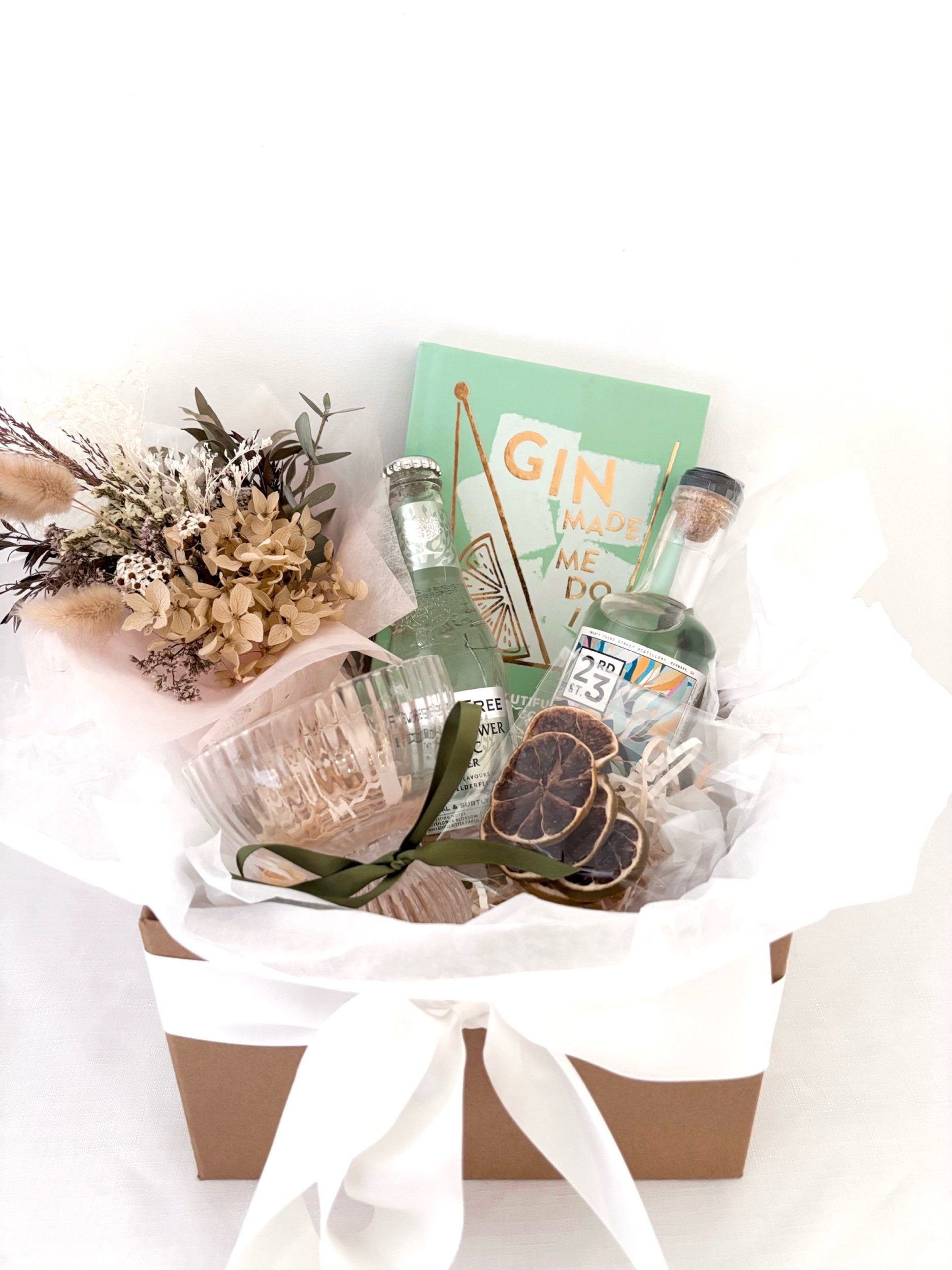 Gin Lover’s Box - Flor Florals - Cairns Florist, Flower Delivery Cairns - ,Same day flower delivery Cairns.