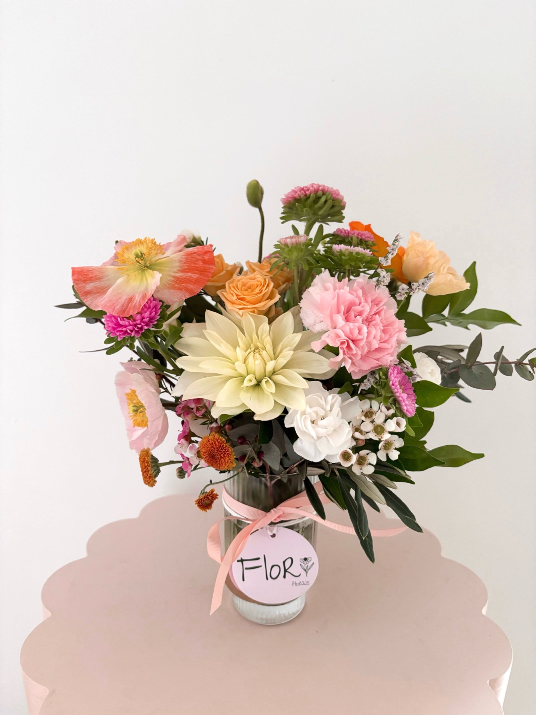 Posy Jar - Flor Florals - Cairns Florist, Flower Delivery Cairns - ,Same day flower delivery Cairns.