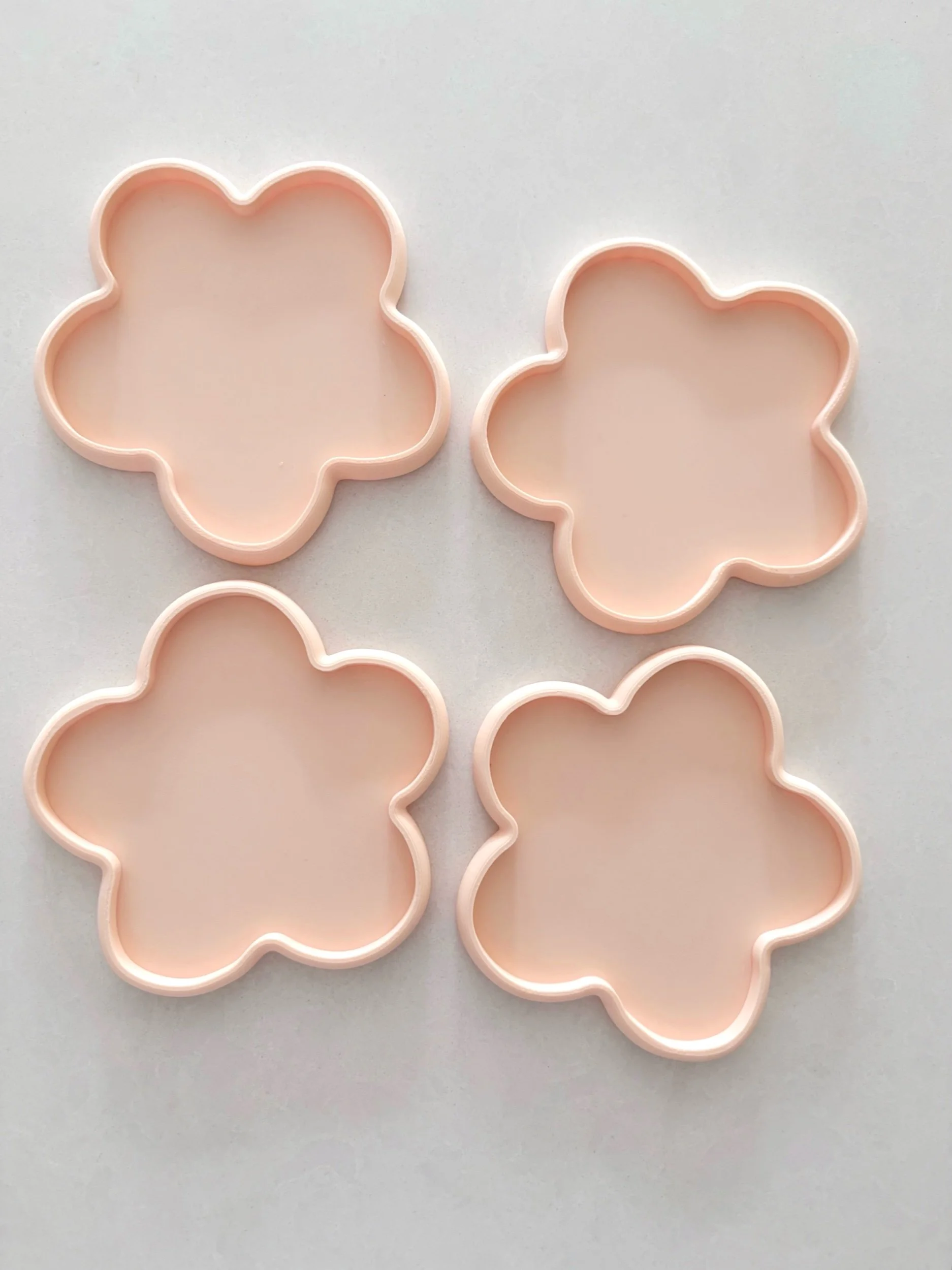 Flor Coaster set - peach - Flor Florals - Cairns Florist, Flower Delivery Cairns - ,Same day flower delivery Cairns.