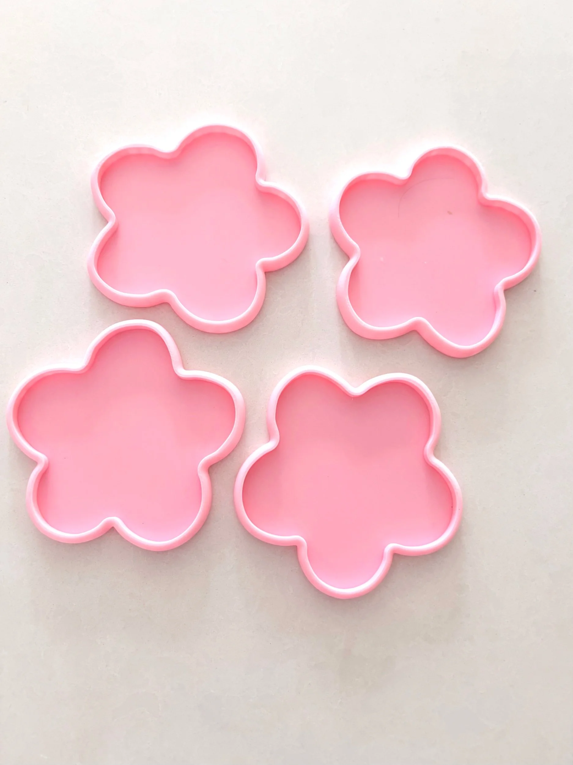 Flor Coaster set - Pink - Flor Florals - Cairns Florist, Flower Delivery Cairns - ,Same day flower delivery Cairns.