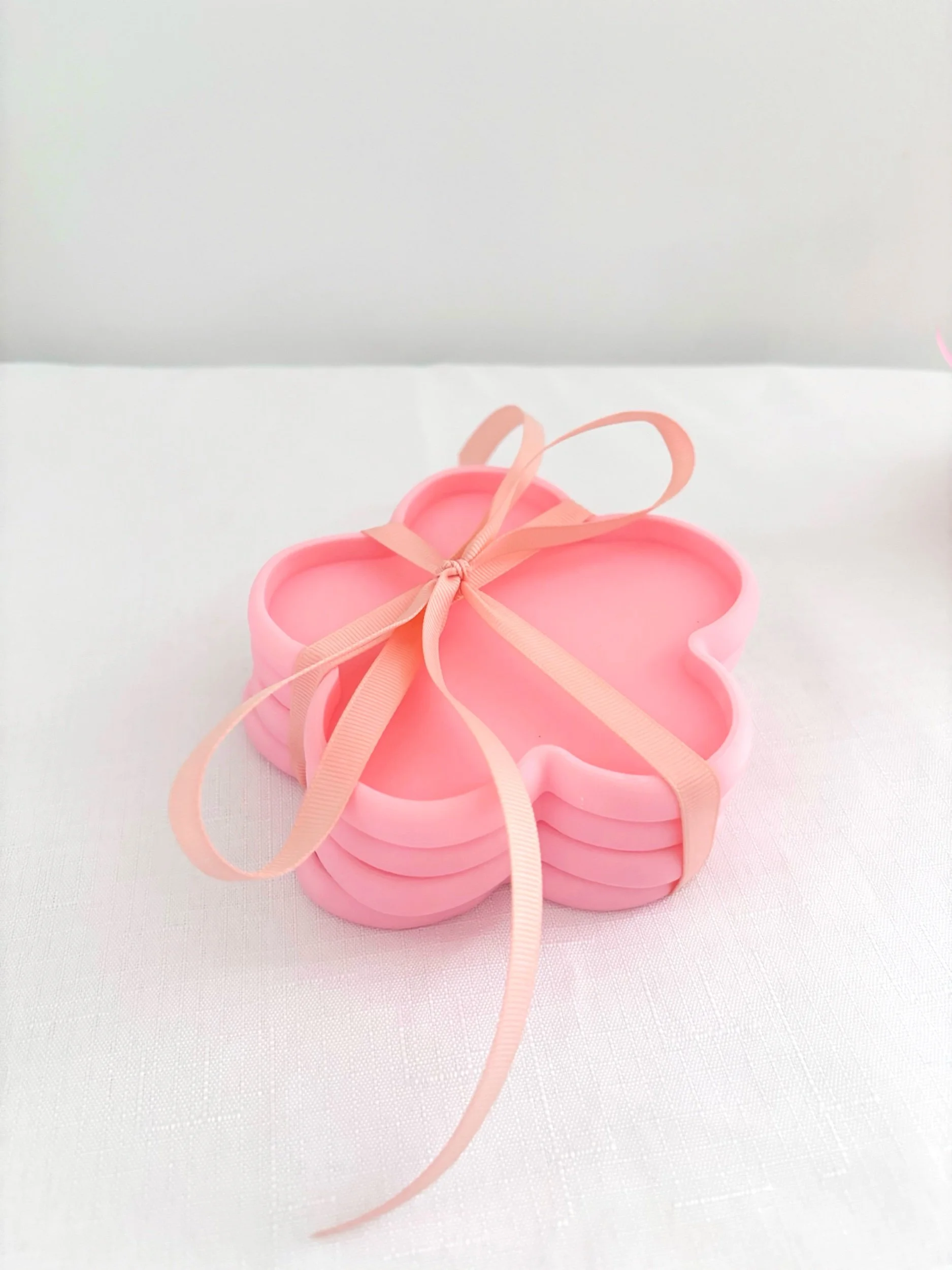 Flor Coaster set - Pink - Flor Florals - Cairns Florist, Flower Delivery Cairns - ,Same day flower delivery Cairns.