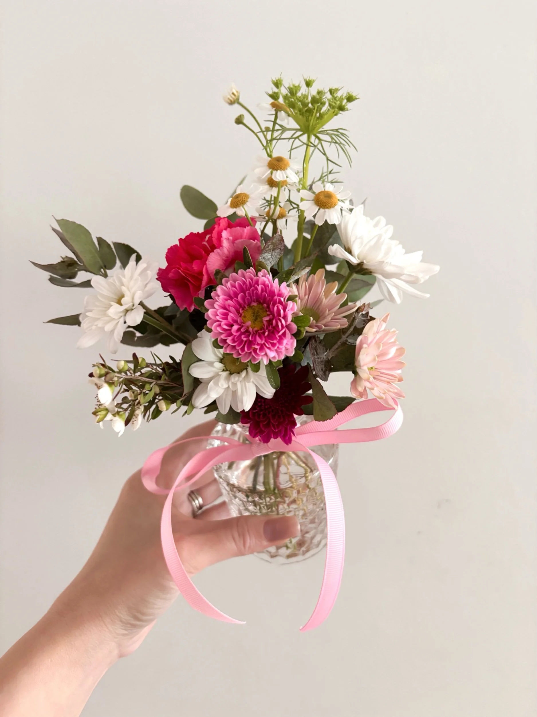 Mini posy jar - Flor Florals - Cairns Florist, Flower Delivery Cairns - ,Same day flower delivery Cairns.