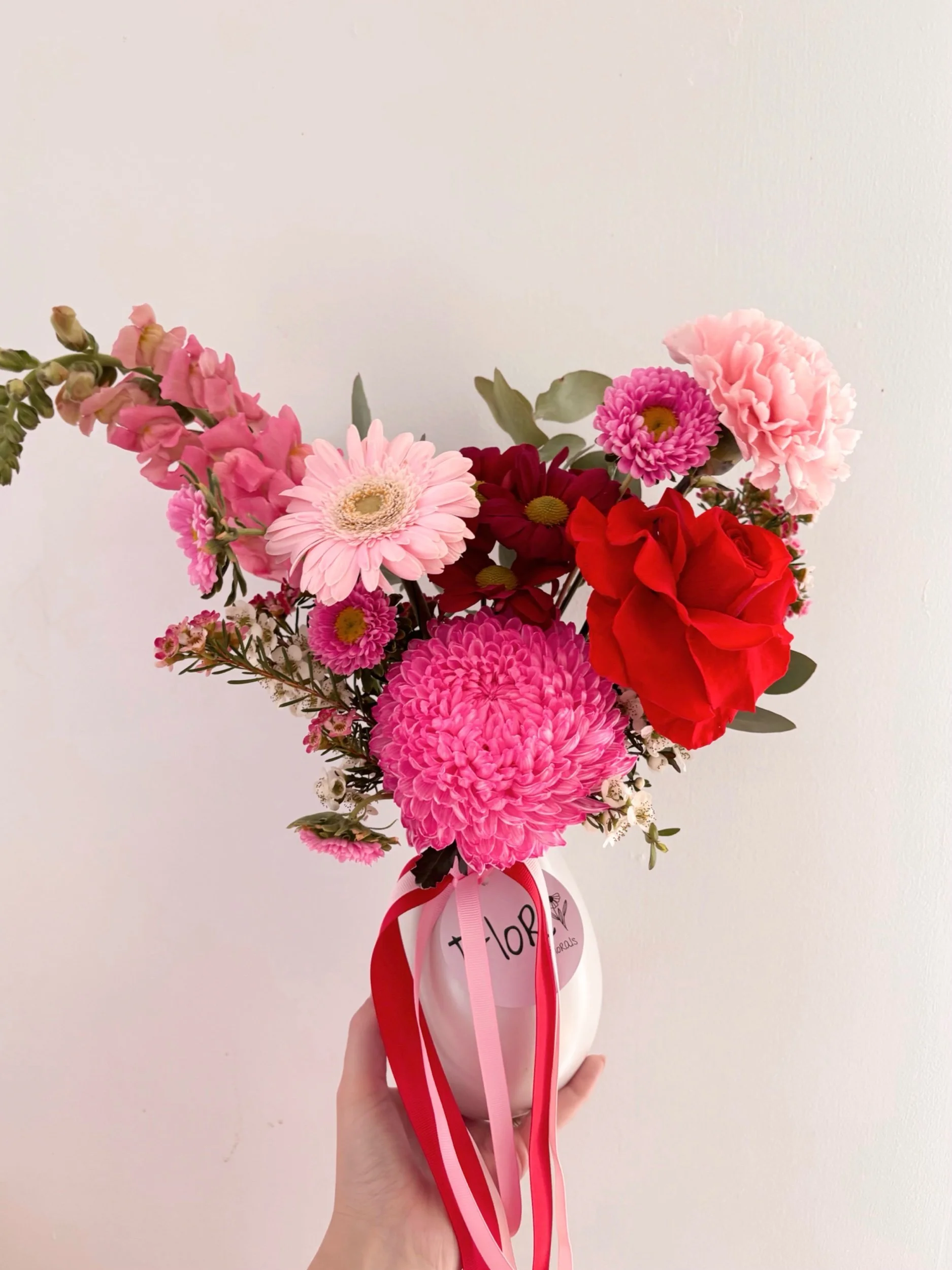 VALENTINE'S DAY POSY JAR ❤️ Available soon! - Flor Florals - Cairns Florist, Flower Delivery Cairns - ,Same day flower delivery Cairns.