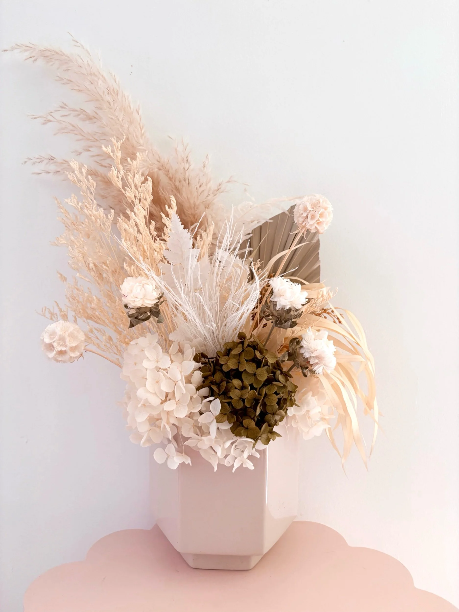 Sage Dried Arrangement - Flor Florals - Cairns Florist, Flower Delivery Cairns - ,Same day flower delivery Cairns.