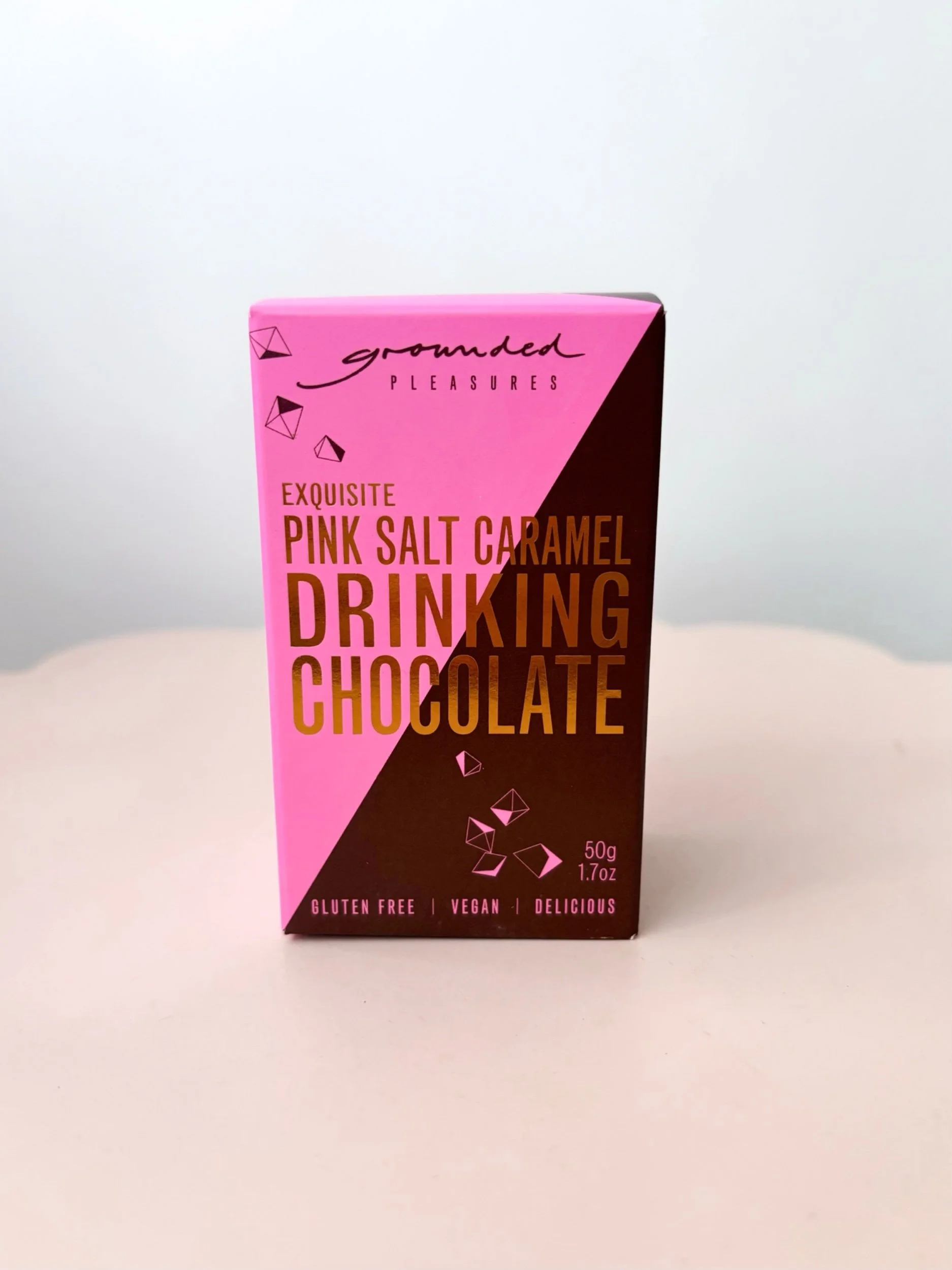 PINK SALT CARAMEL Drinking Chocolate - Grounded Pleasures - Flor Florals - Cairns Florist, Flower Delivery Cairns - ,Same day flower delivery Cairns.