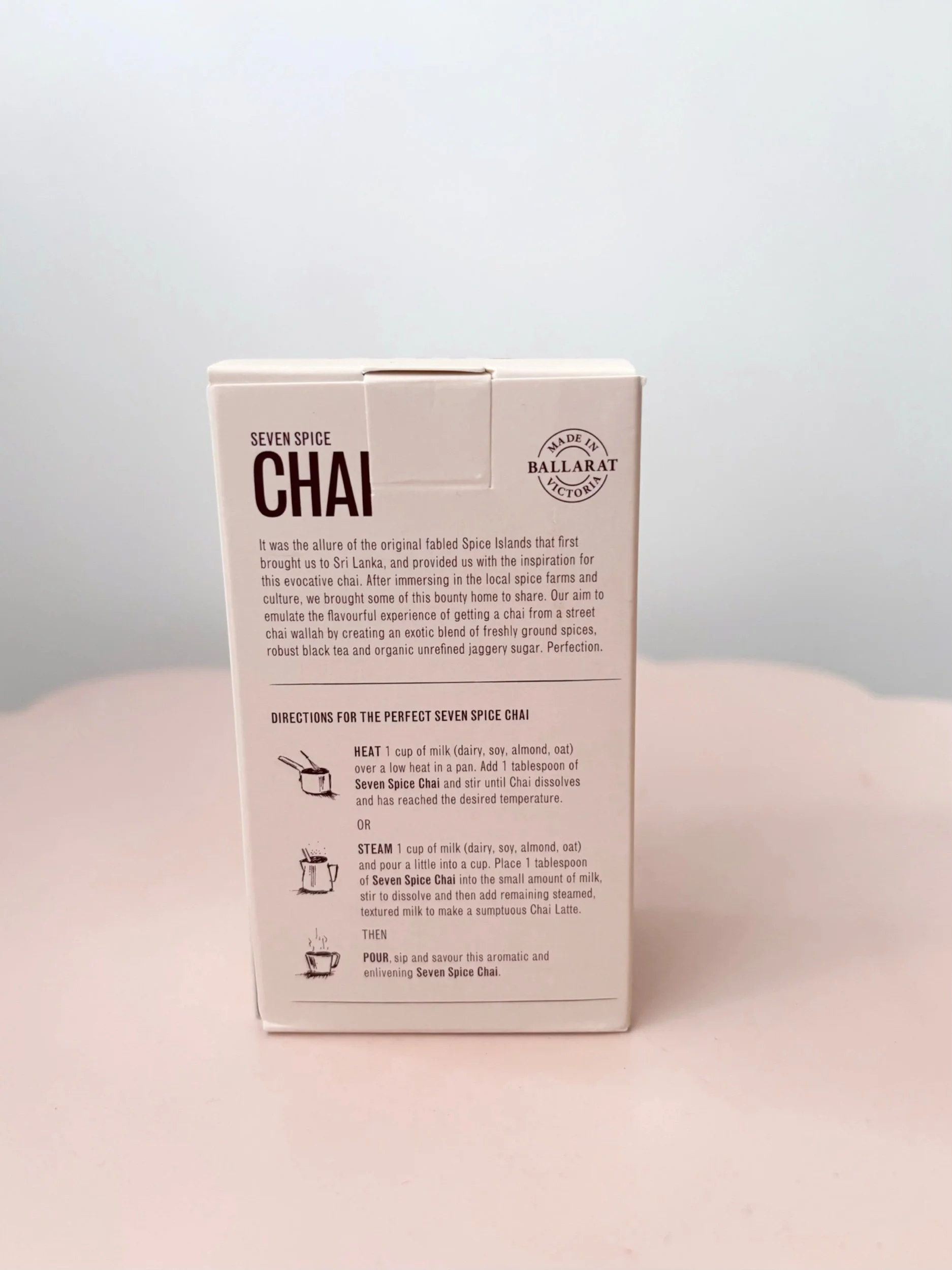 SEVEN SPICE CHAI - Grounded Pleasures - Flor Florals - Cairns Florist, Flower Delivery Cairns - ,Same day flower delivery Cairns.