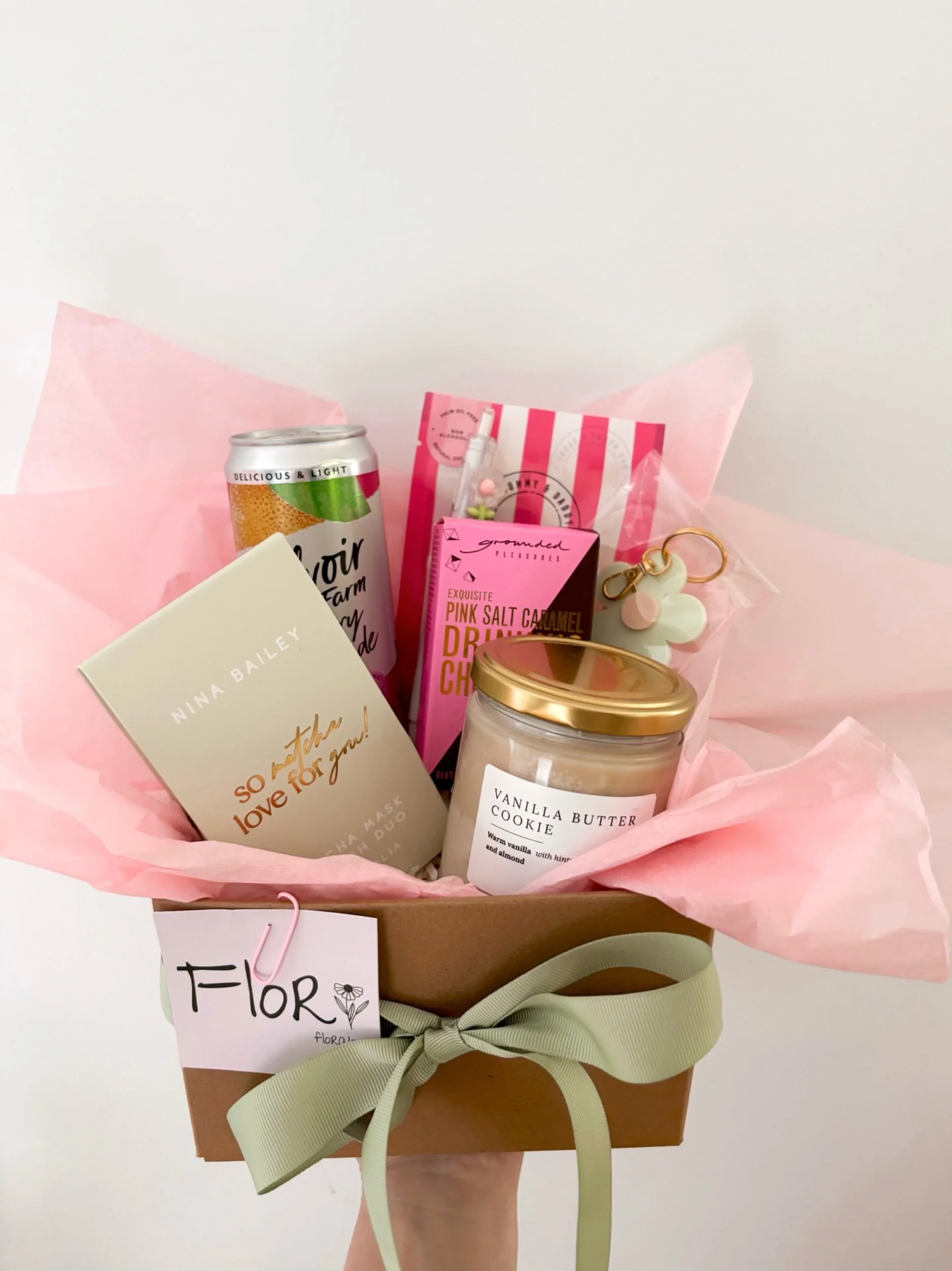 Sage Gift Box - Flor Florals - Cairns Florist, Flower Delivery Cairns - ,Same day flower delivery Cairns.