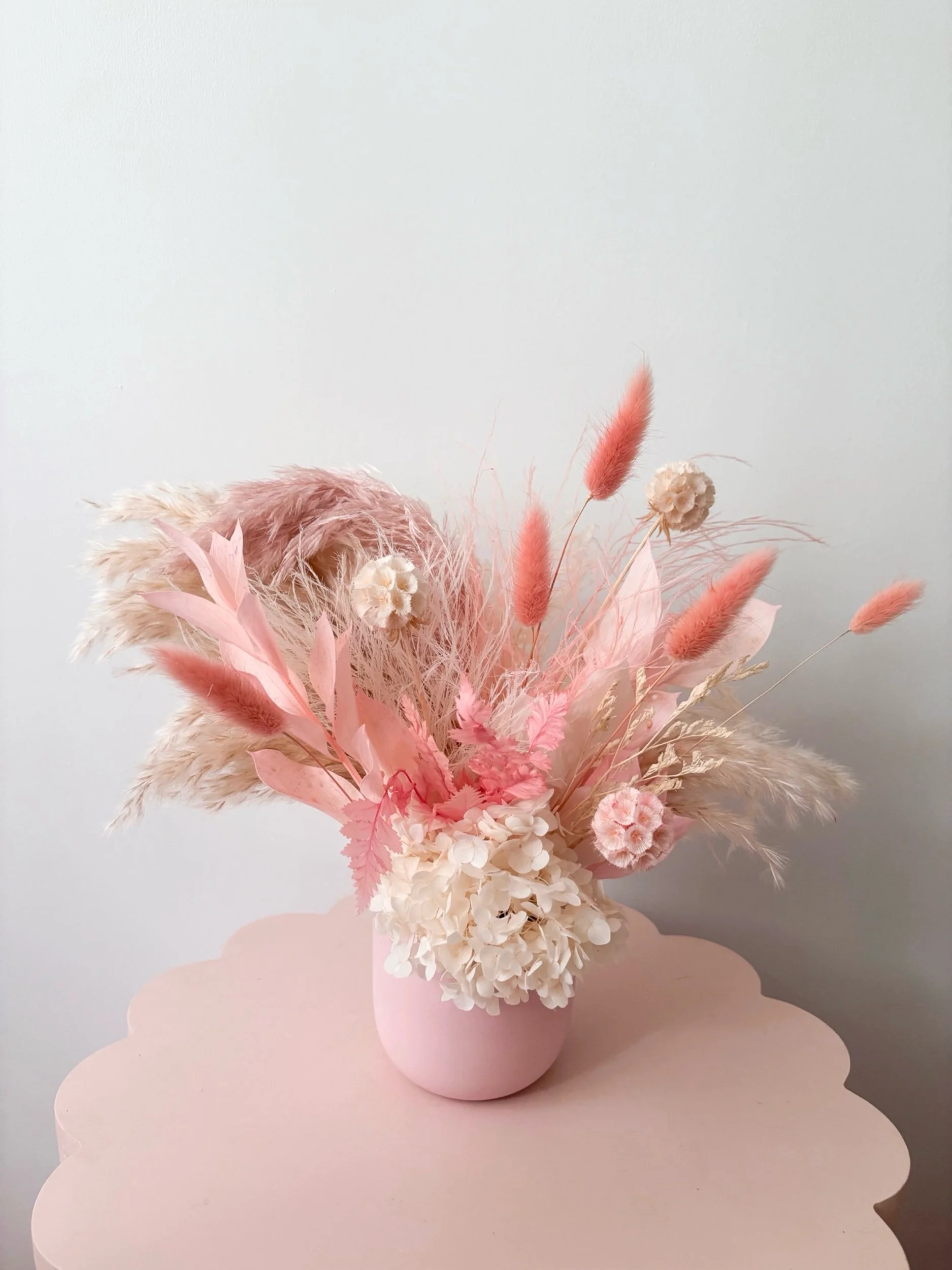 Pretty Pink Dried Arrangement - Flor Florals - Cairns Florist, Flower Delivery Cairns - ,Same day flower delivery Cairns.