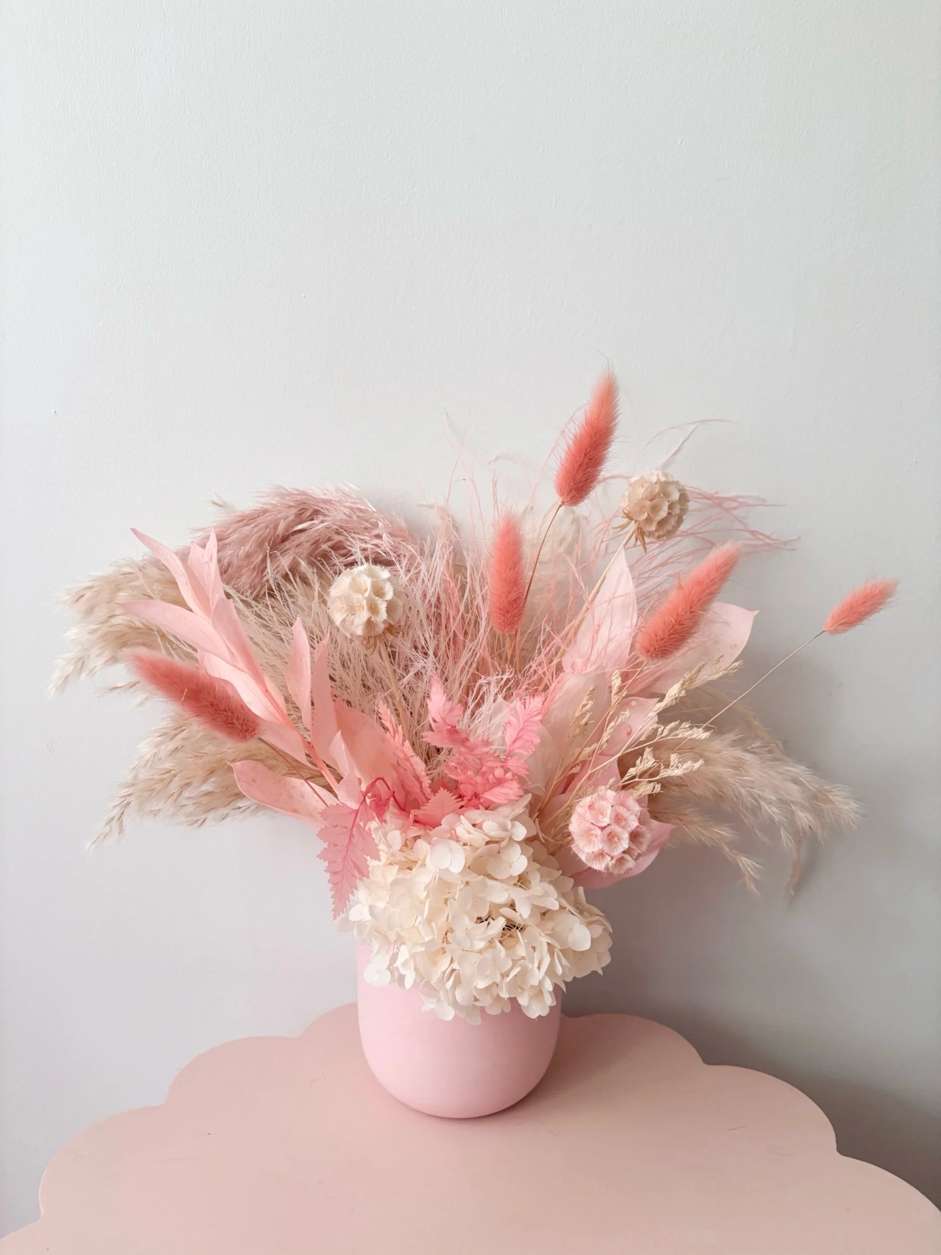 Pretty Pink Dried Arrangement - Flor Florals - Cairns Florist, Flower Delivery Cairns - ,Same day flower delivery Cairns.