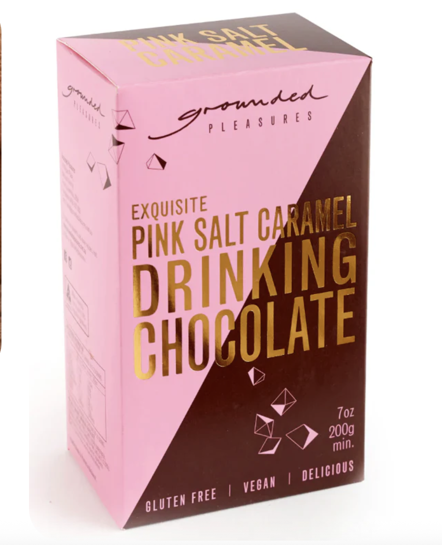 PINK SALT CARAMEL Drinking Chocolate - Grounded Pleasures - Flor Florals - Cairns Florist, Flower Delivery Cairns - ,Same day flower delivery Cairns.
