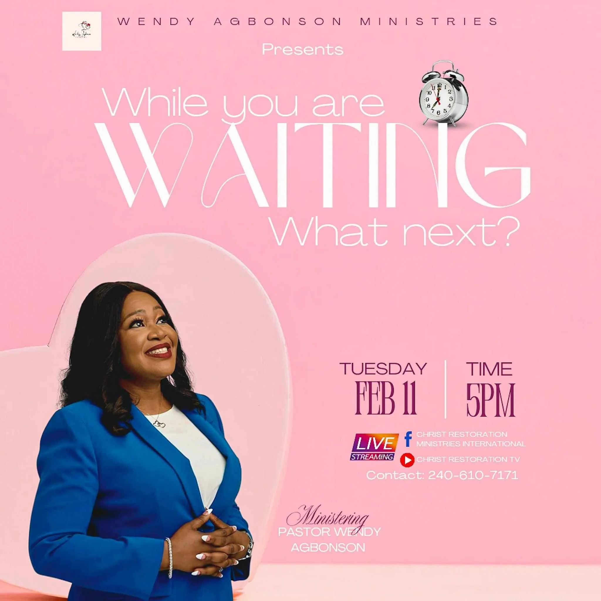 While You are Waiting