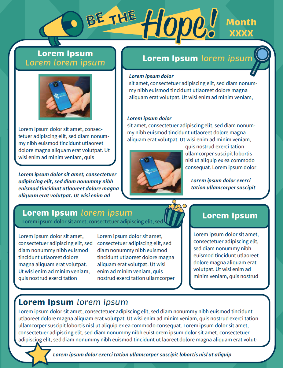 CCFCU Internal Newsletter Template