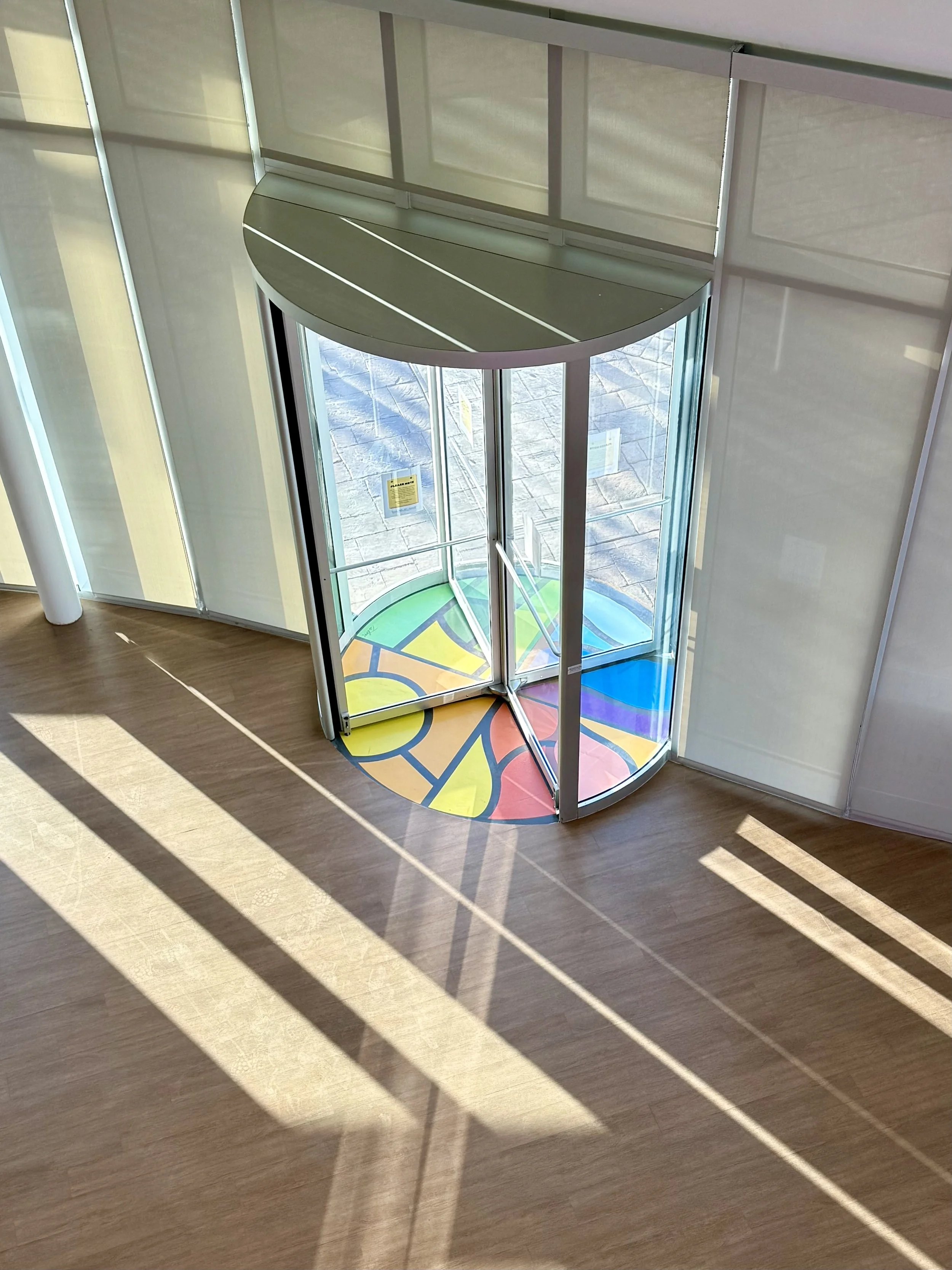 Ellen Noel Art Museum Door Installation