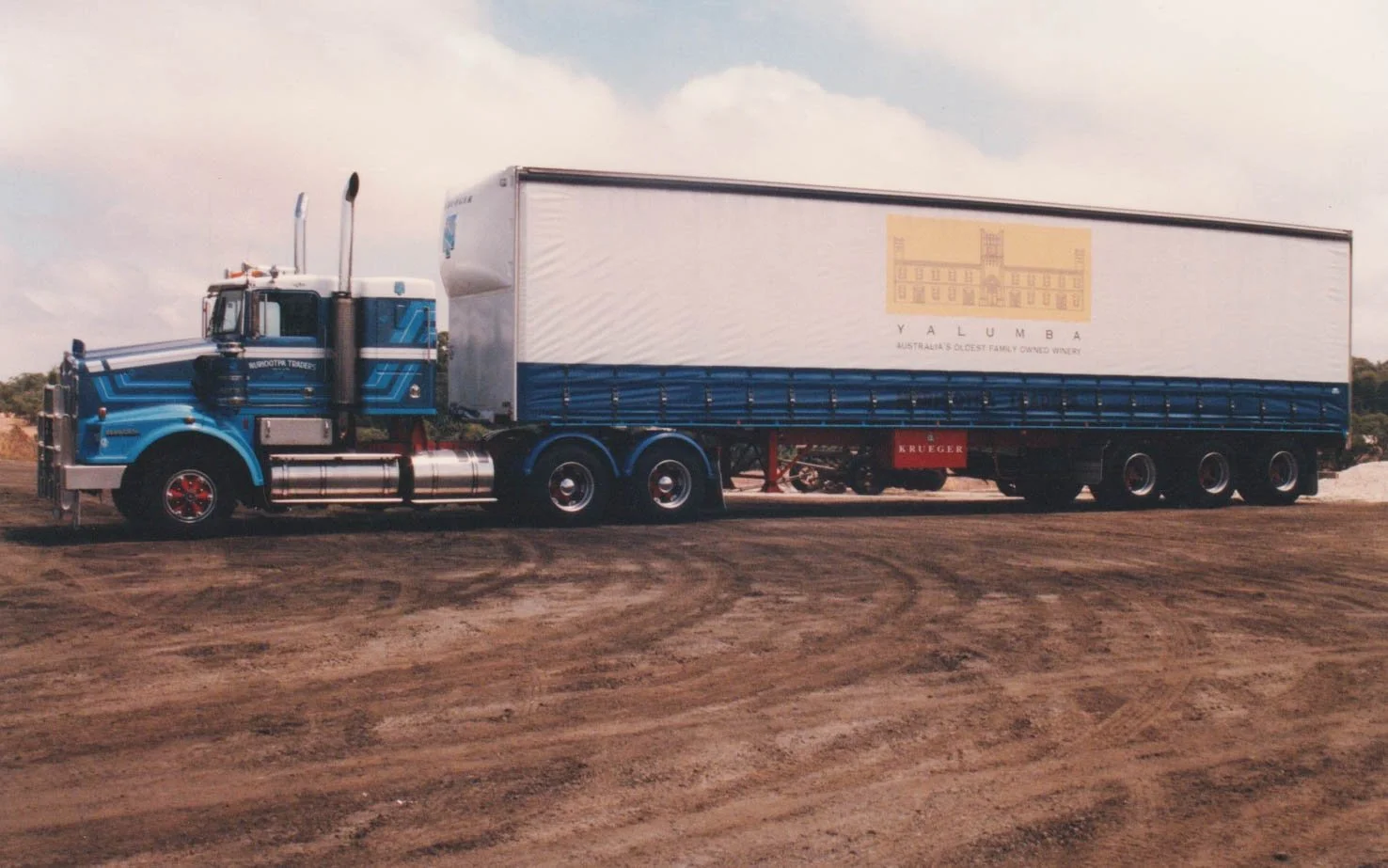 NT old depot and the Yalumba truck