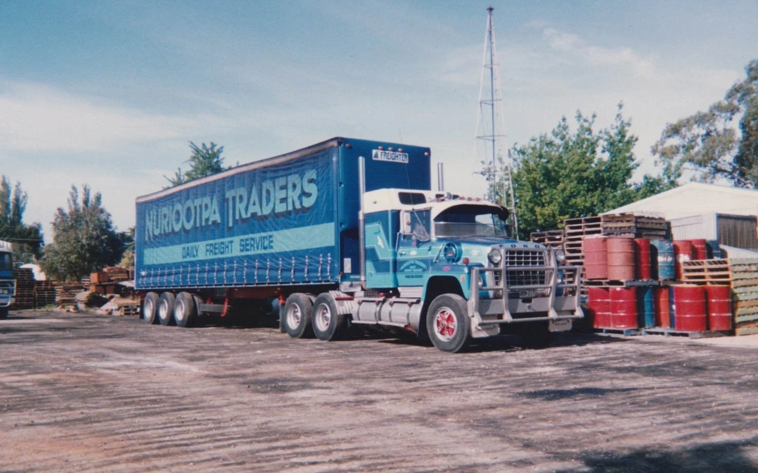 One of the original Nuriootpa Traders trucks with the old branding