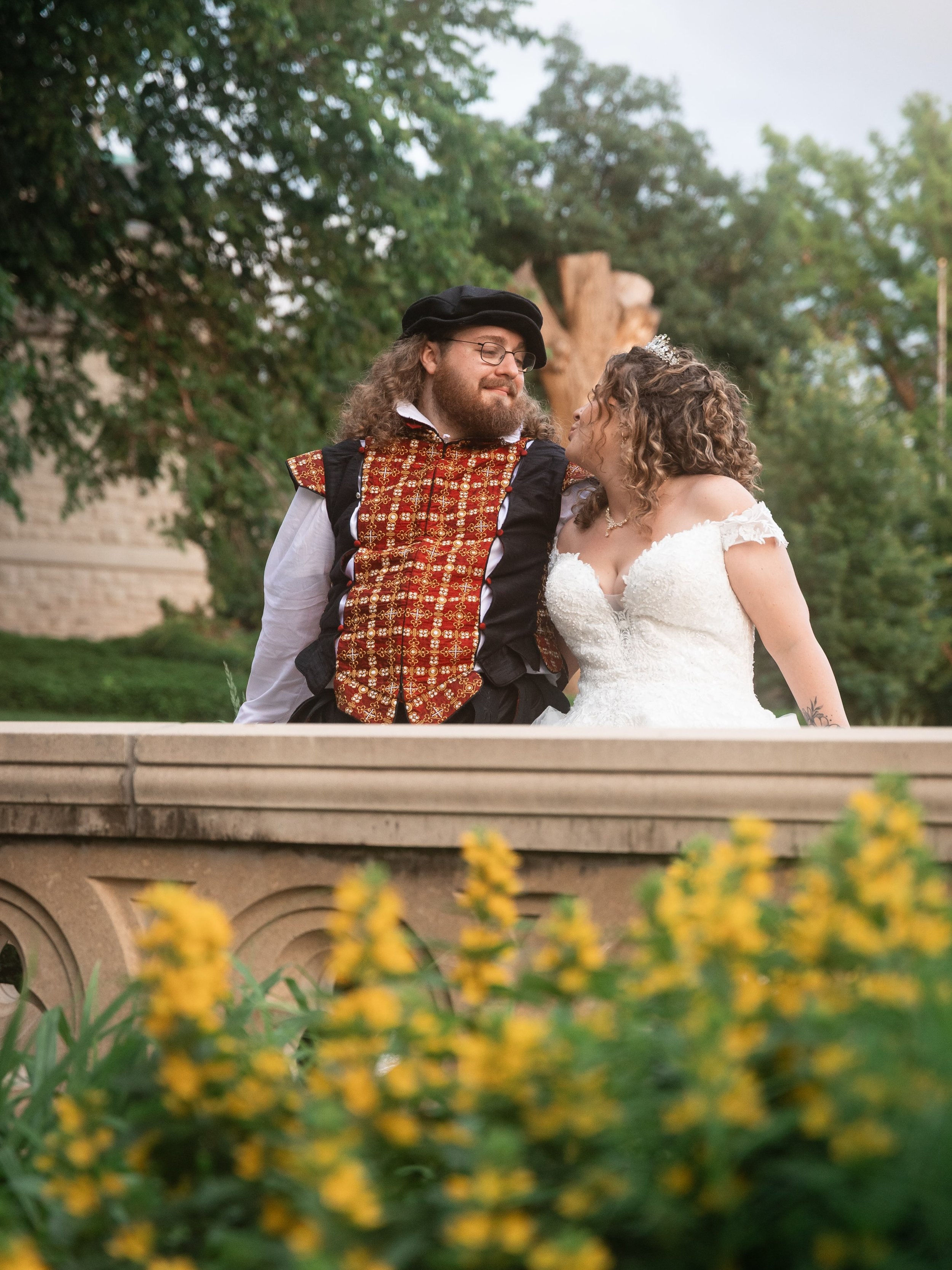 Jacqueline and Christopher gave us castles, cloaks, candlelight, fantasy, and a love story that feels legendary. This medieval-inspired wedding was equal parts epic, romantic, and completely unforgettable. ⚔️✨

Venue: @joslyncastle 
Caterer: @pizzawe