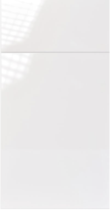 Frameless High Gloss White