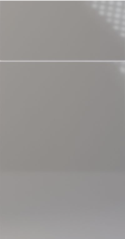 Frameless High Gloss Gray