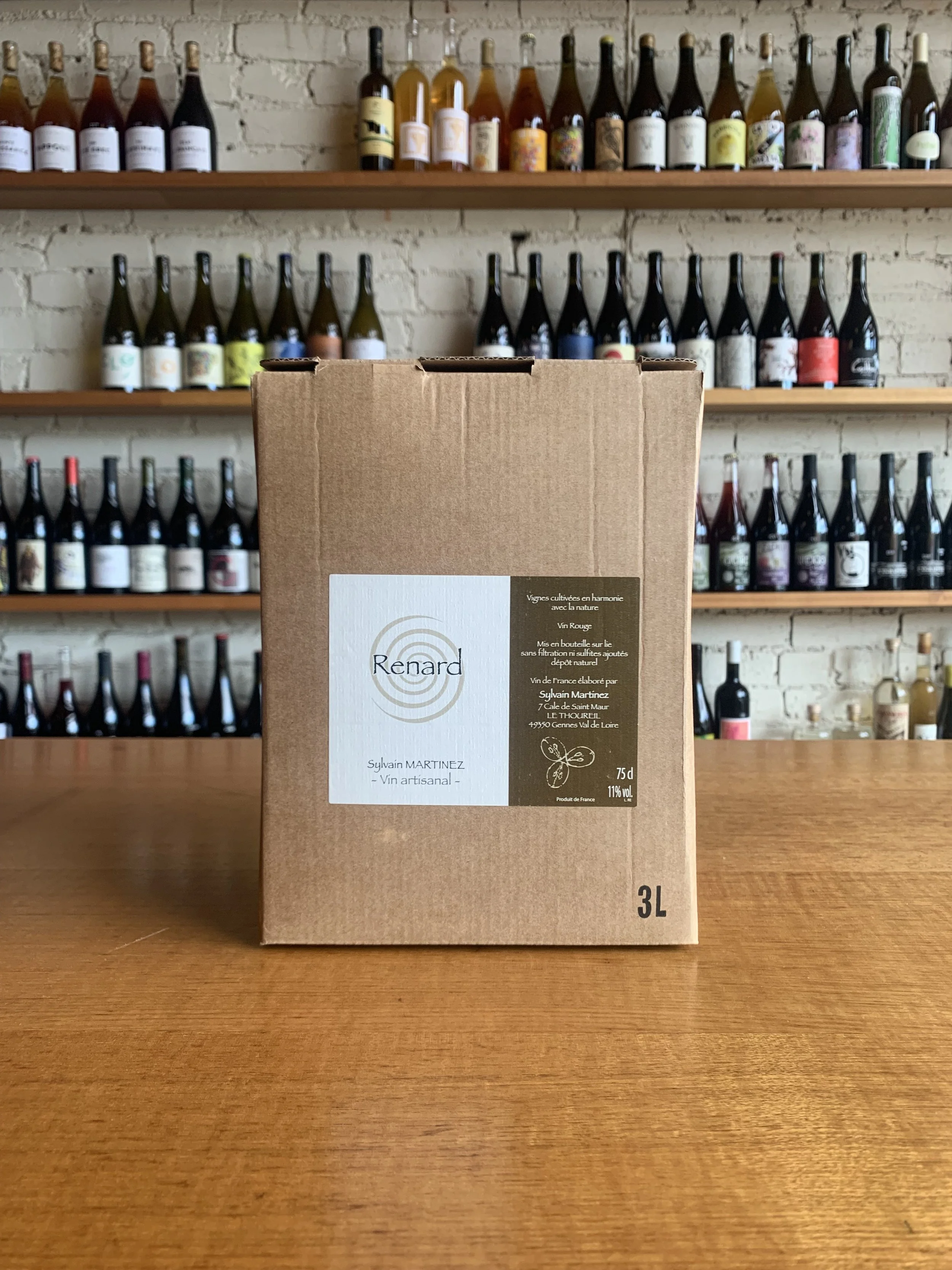 Sylvain Martinez Renard 2023 (3L Bag-in-Box)