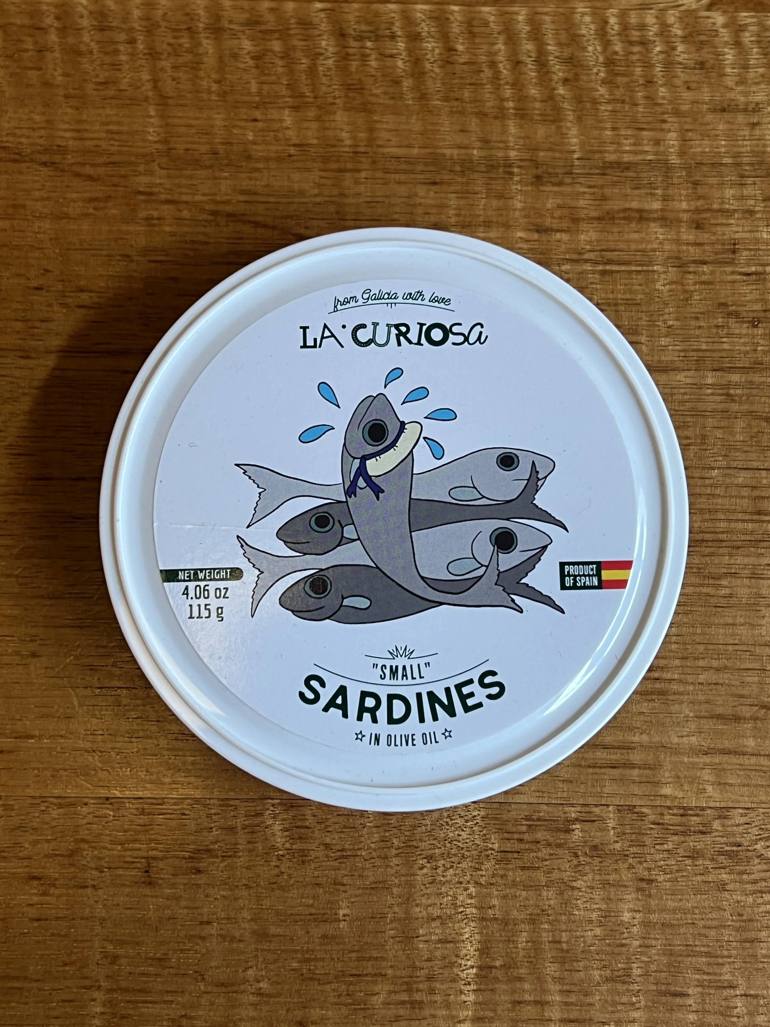 La Curiosa Small Sardines (115g)