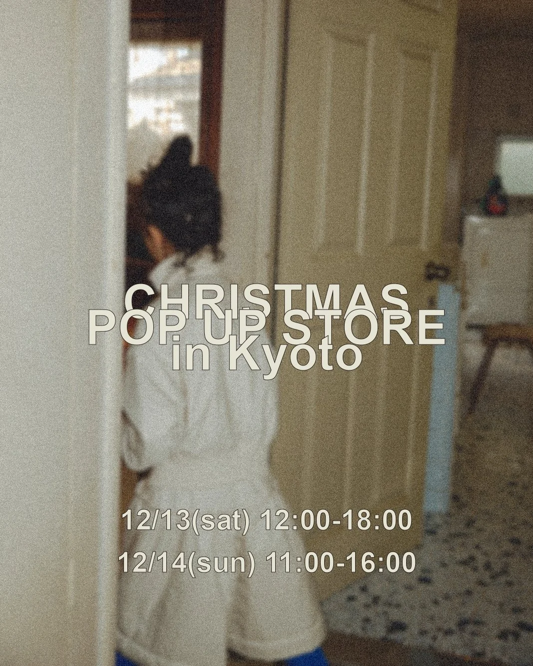 CHRISTMAS POP UP STORE in Kyoto
