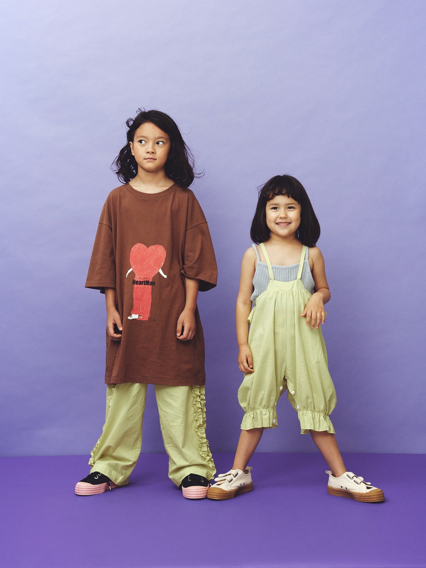 ・
folk made 2026 SS COLLECTION "PLAYGROUND"

Are you ready for spring?
This season features many graphic T-shirts carrying messages from folk made to children all around the world.
Meet Heartman, a little companion living inside every child