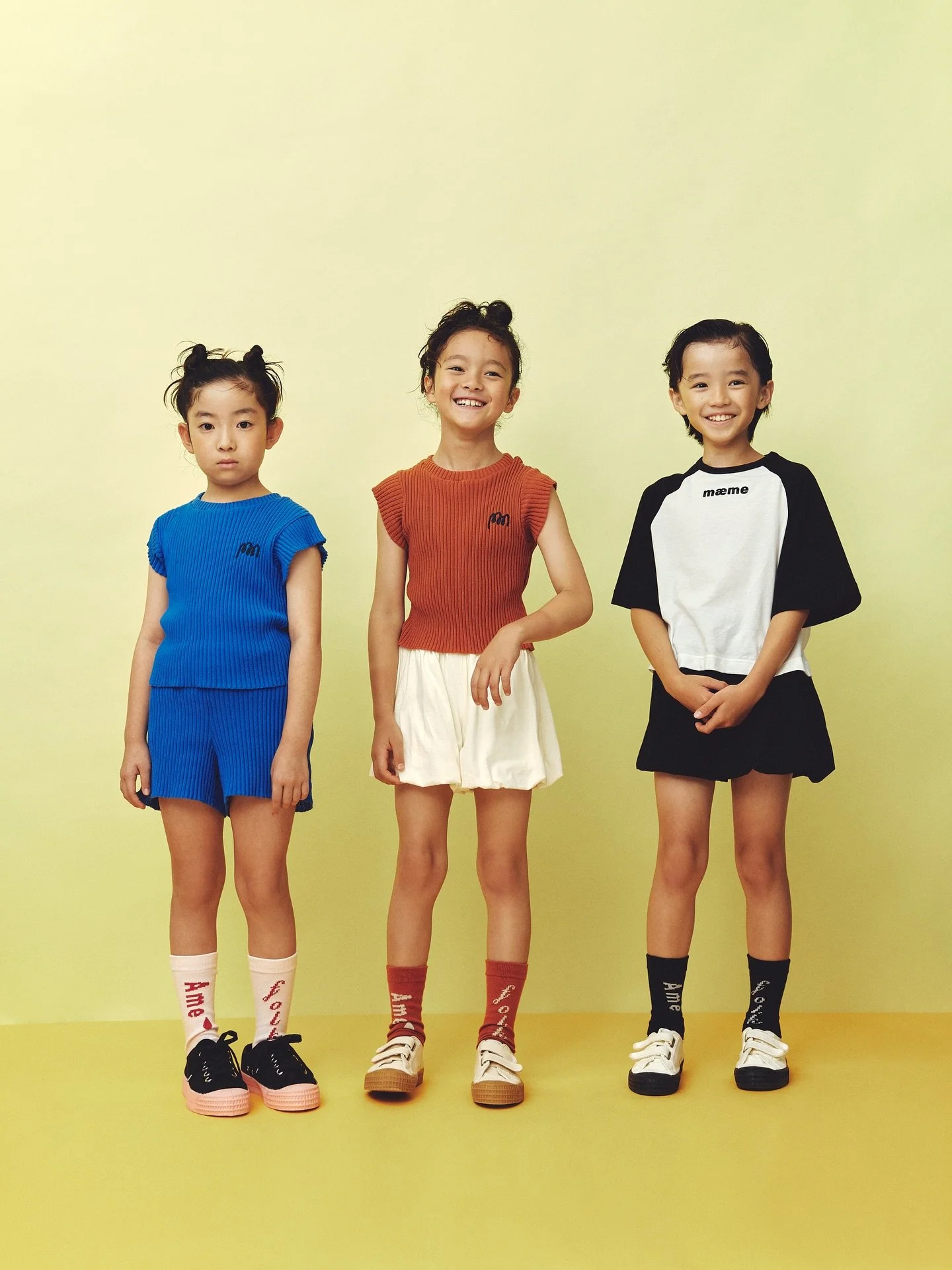 ・
folk made 2026 SS COLLECTION &ldquo;PLAYGROUND&rdquo;

Made for hot summer days☀️
A summer knit, T-shirt, and short balloon pants for playing, running, and enjoying every moment.

----------------------------------------

暑い夏に備えて、
今年はサマーニットとTシャツ、ショ