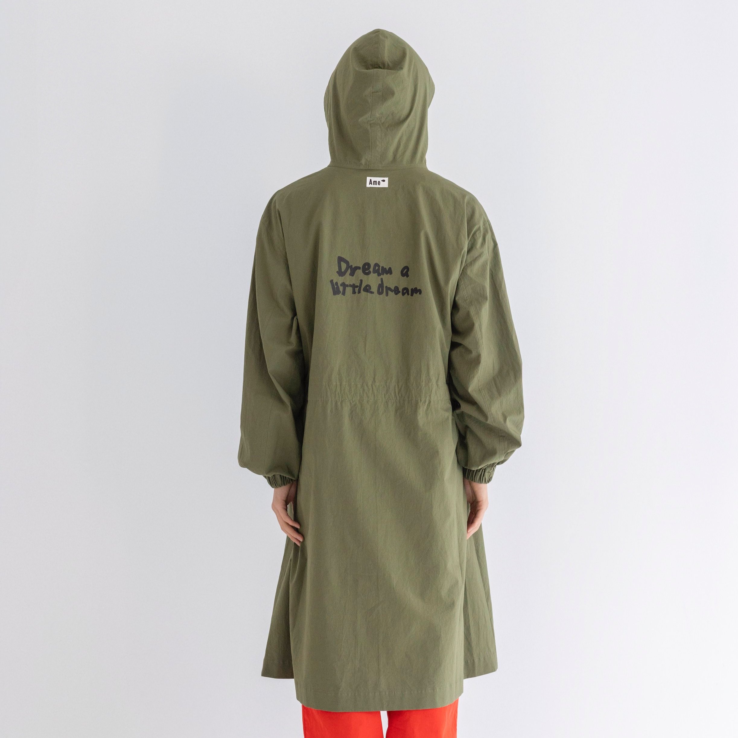 Hoodie Ribbon Coat