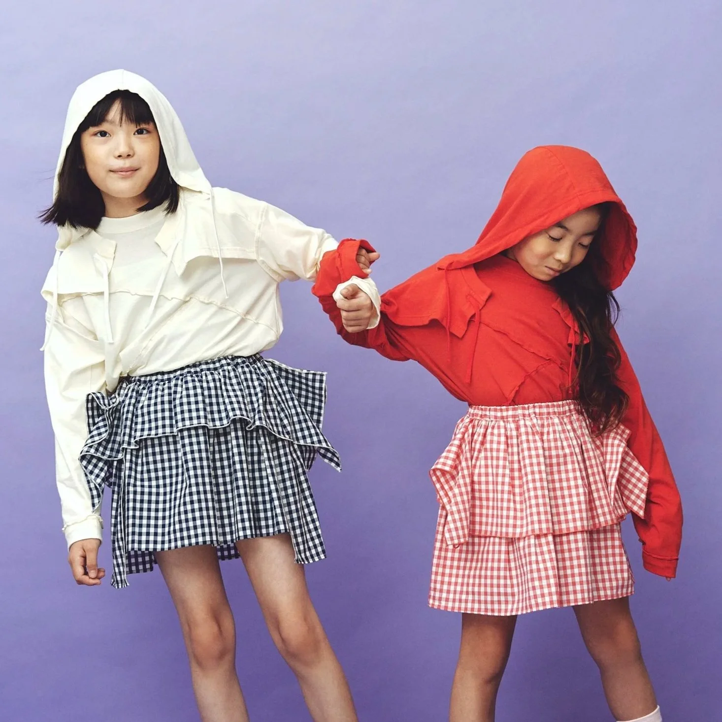 Cropped Hoodie Cardigan