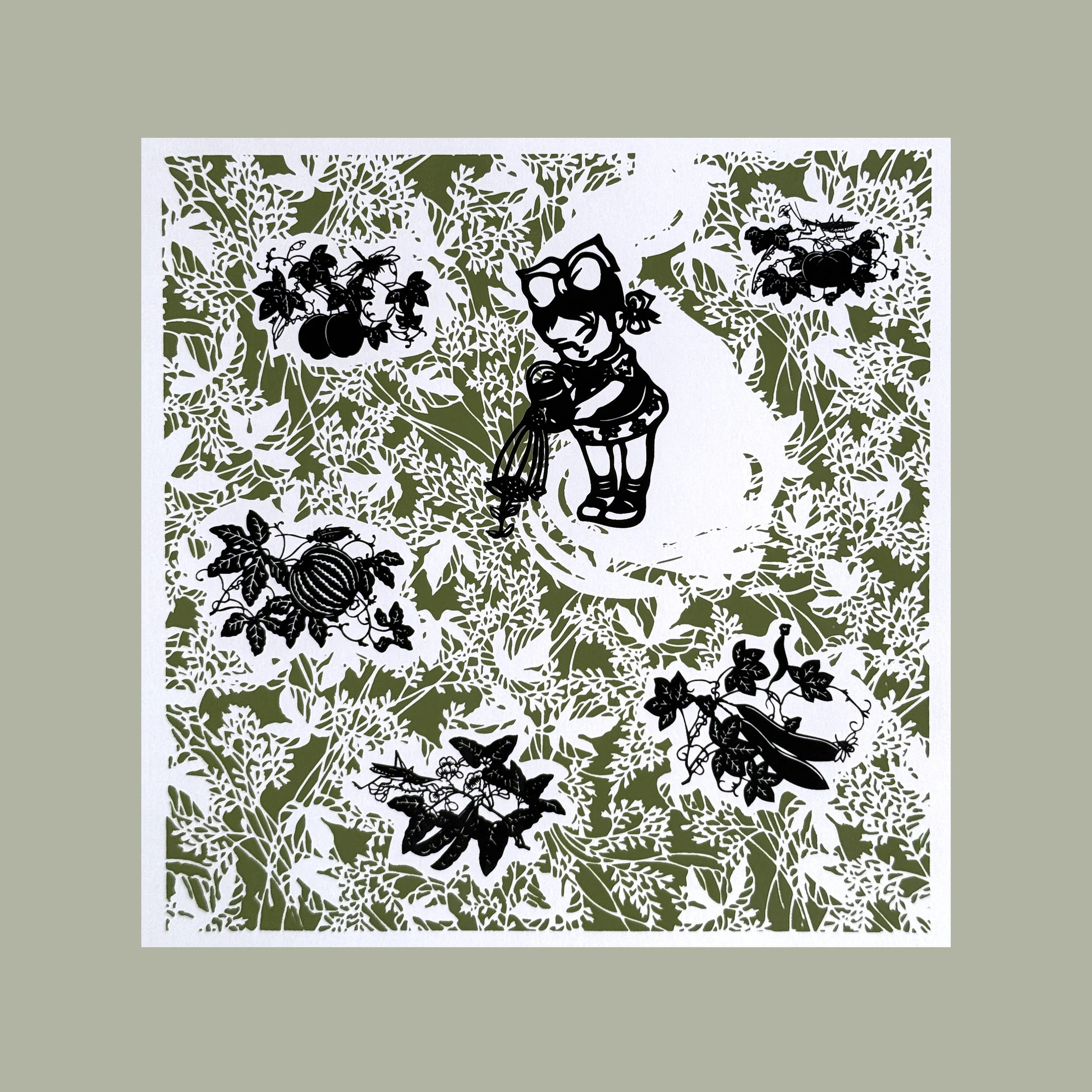 "Girl in the Garden," 2025