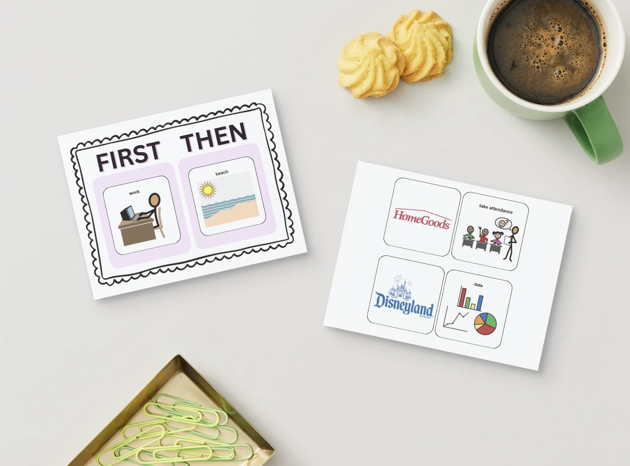 FREE Digital Download: First/Then Boards for Grown Ups