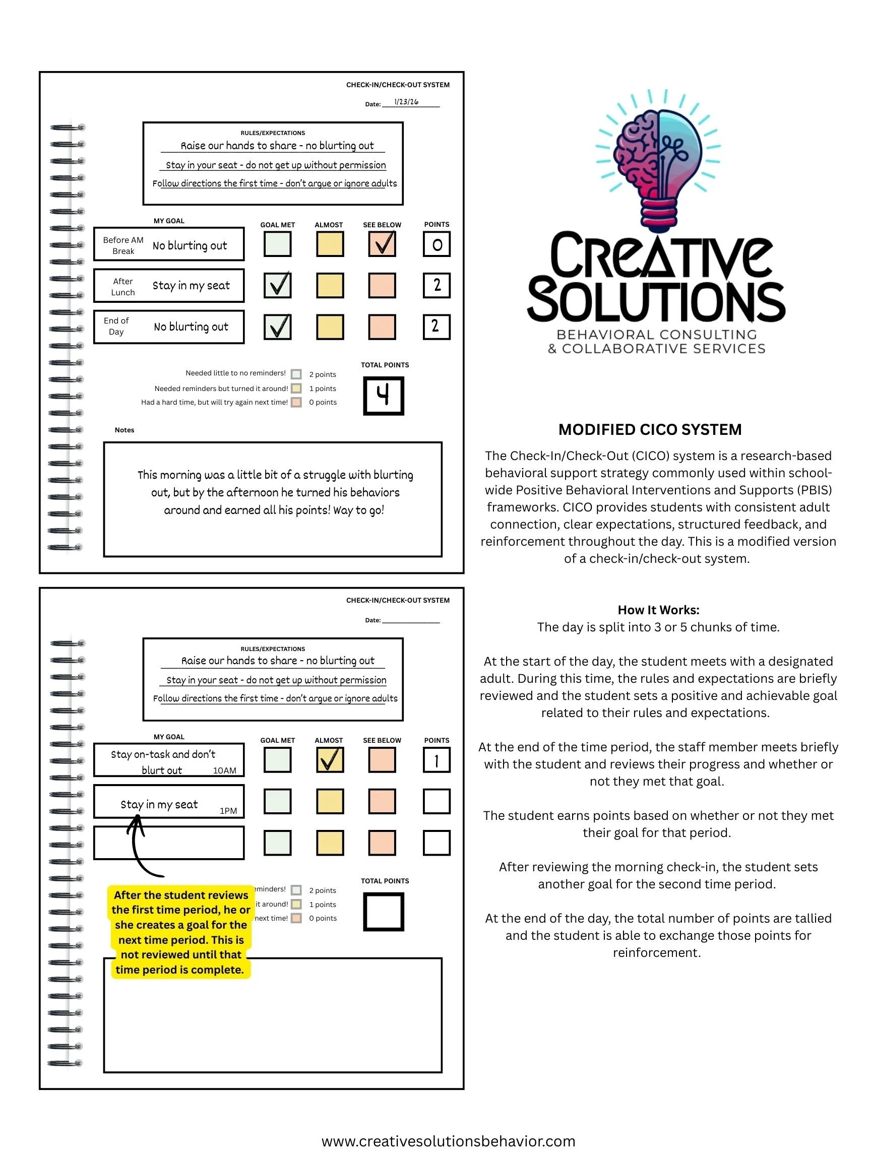 Modified Check In / Check Out System
