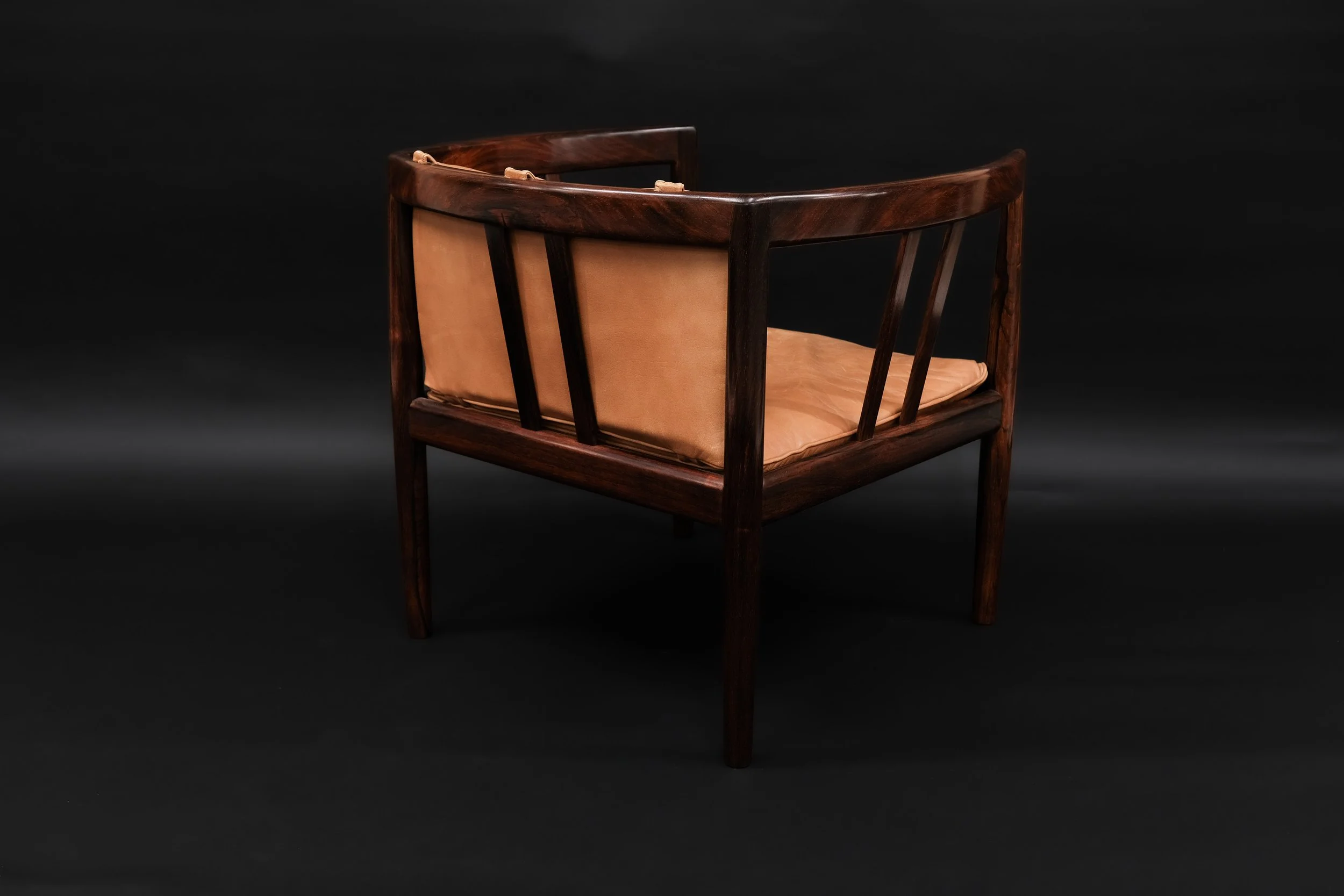 Illum Wikkelsø armchair for Holgen Christiensen, Brazilian Rosewood