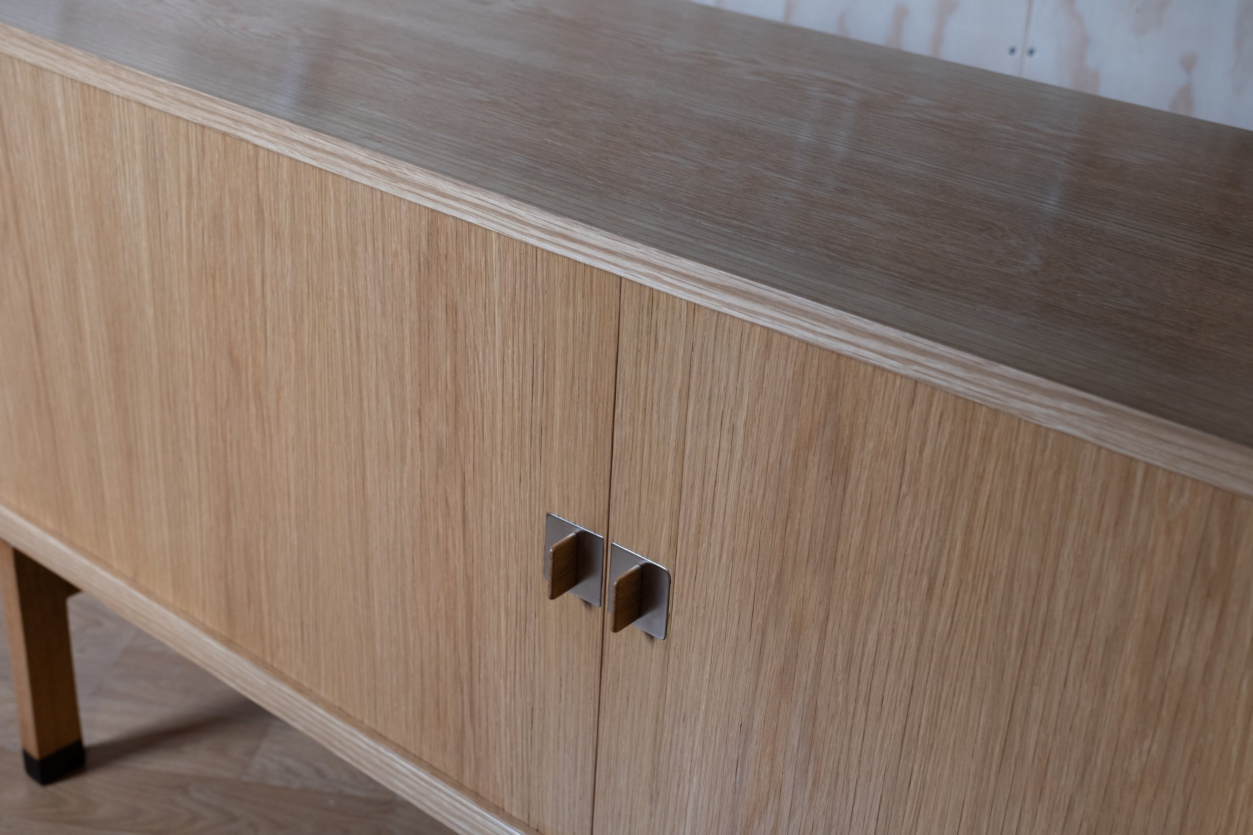 President sideboard by Hans Wegner, Model RY-25, for RY Möbler, European Oak