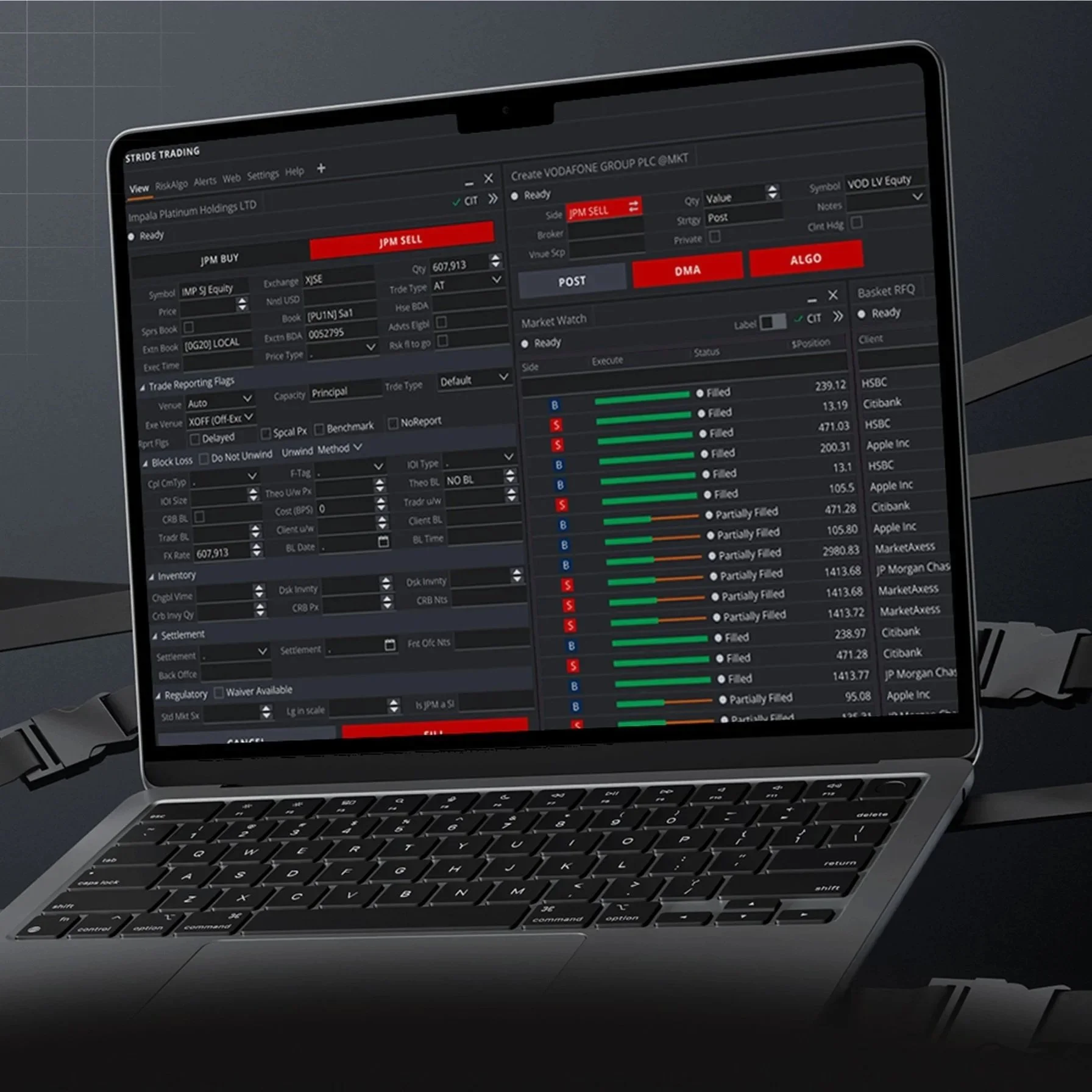 JP Morgan Bank - Equities Trading Platform