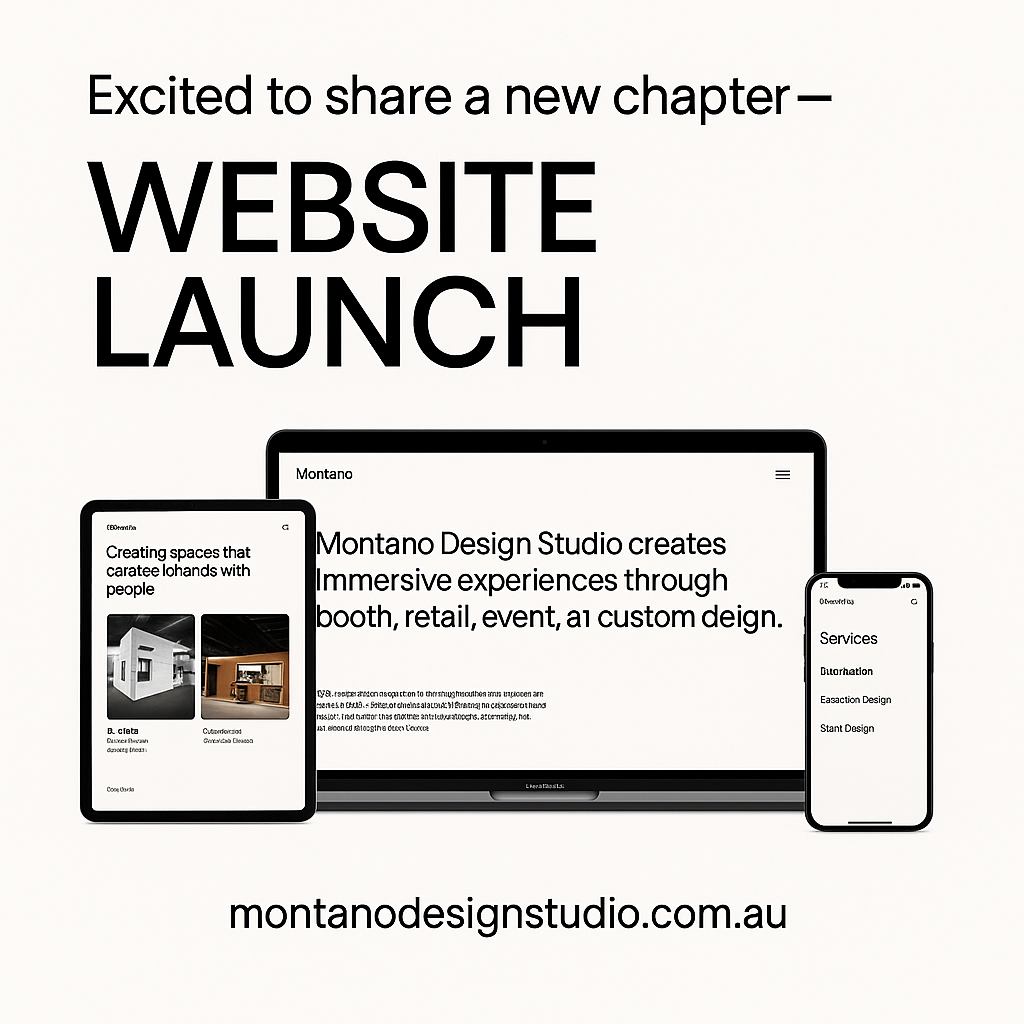 Montano Design Studio! is here