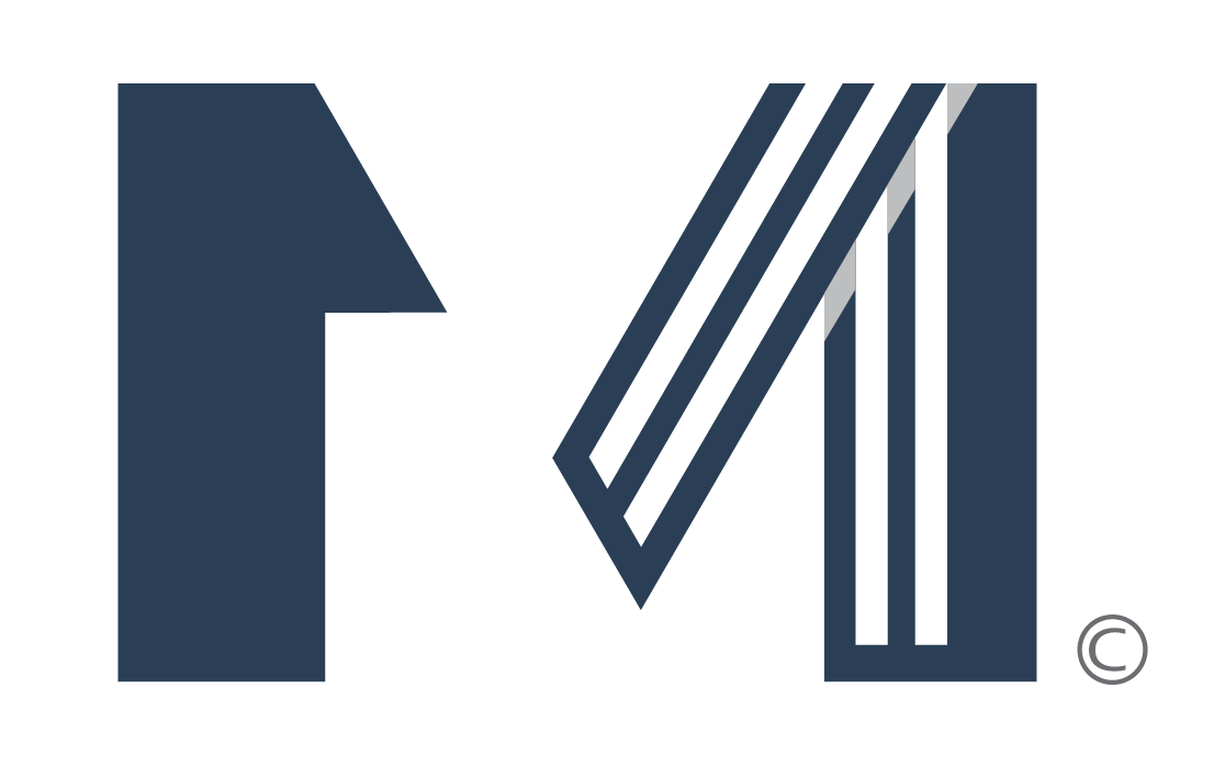A stylized logo with the letters 'F' and 'V' in dark blue, with a small copyright symbol in the lower right corner.