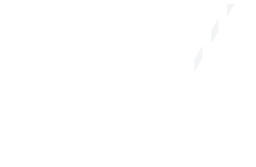 An abstract black and white geometric design with bold shapes and lines.