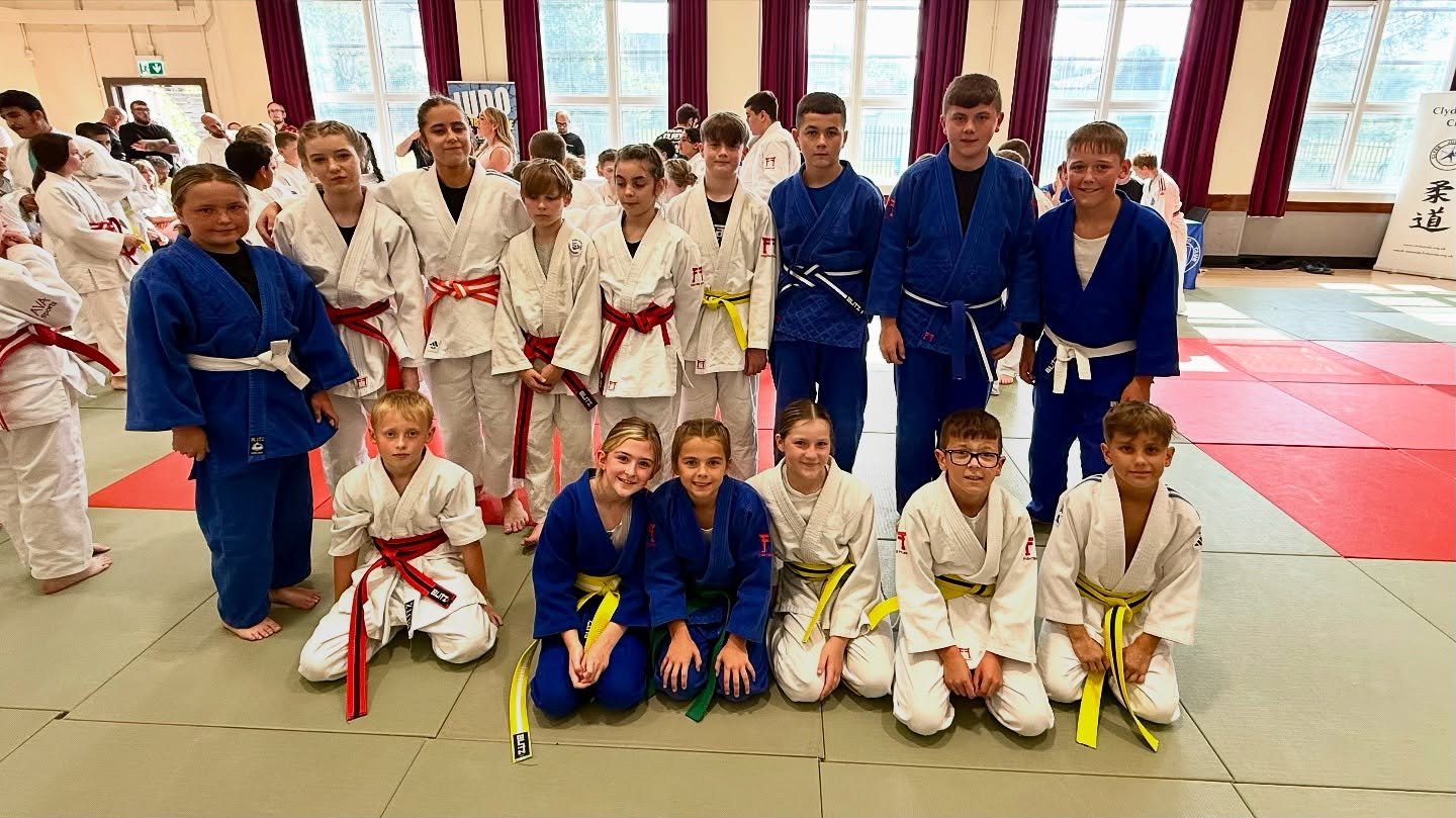 Fantastic day at the Clyde Festival 2025 thanks to @clydejudo for organising the event! 
We had 18 kids taking part all should be really proud of their performance today it was brilliant to see everyone supporting each other and using the techniques 