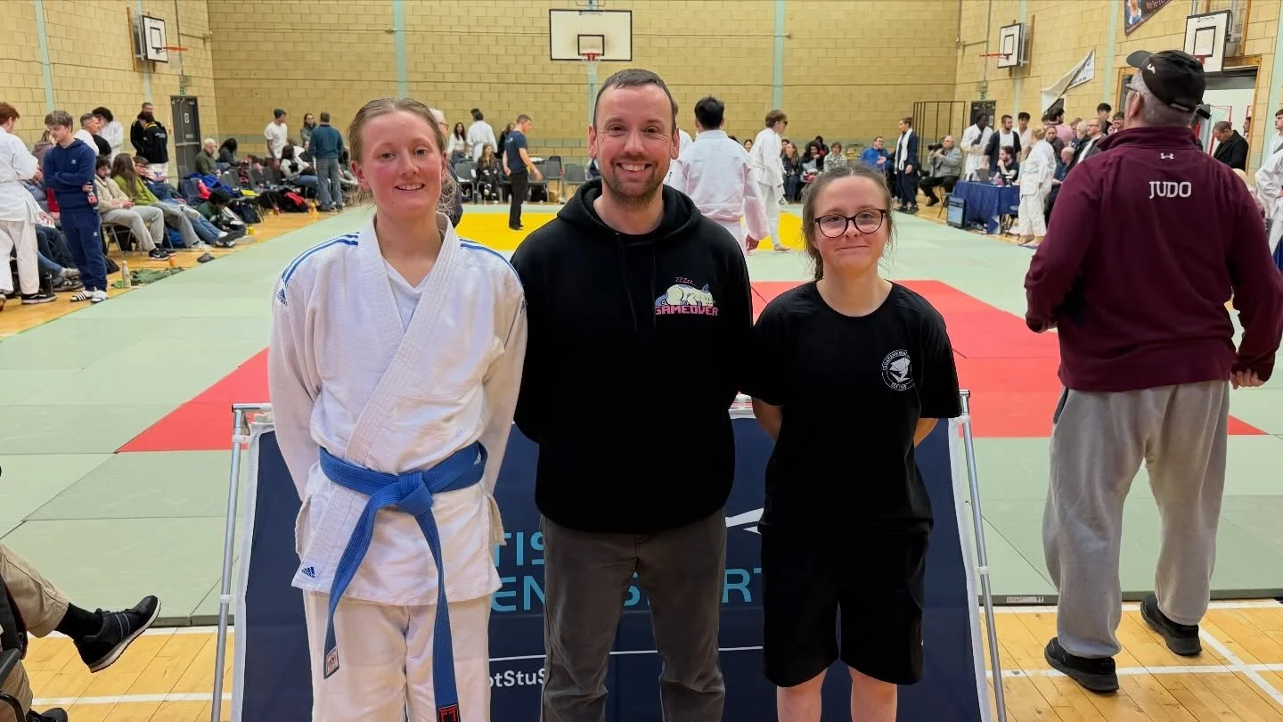 Another good day of Judo at the Scottish Student Sport Kyu Grade Competition today. Willie, Jamie Lee and Holly all fought well unfortunately no medals this time but lots of experience gained on the mat and some points to take away to work on during 